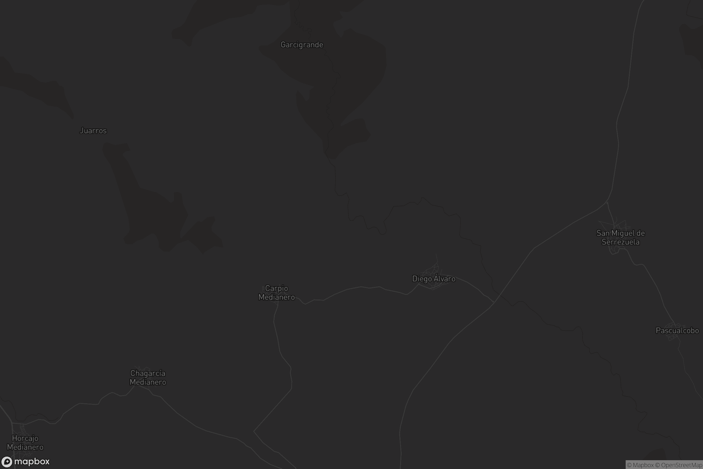 Mapa de Diego del Carpio