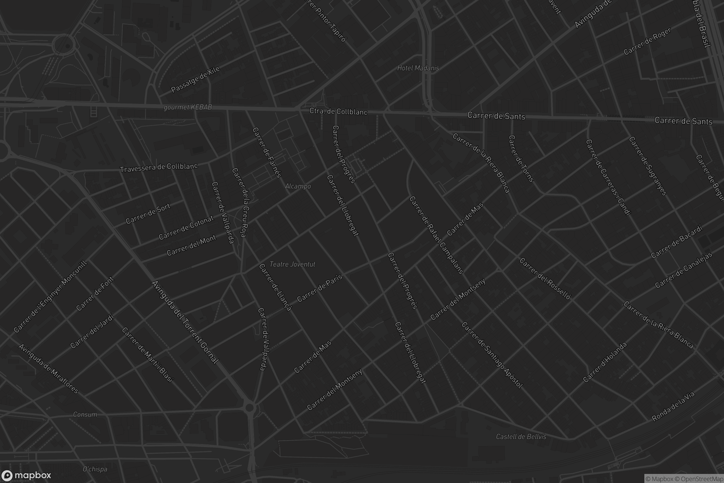 Mapa de Districte II