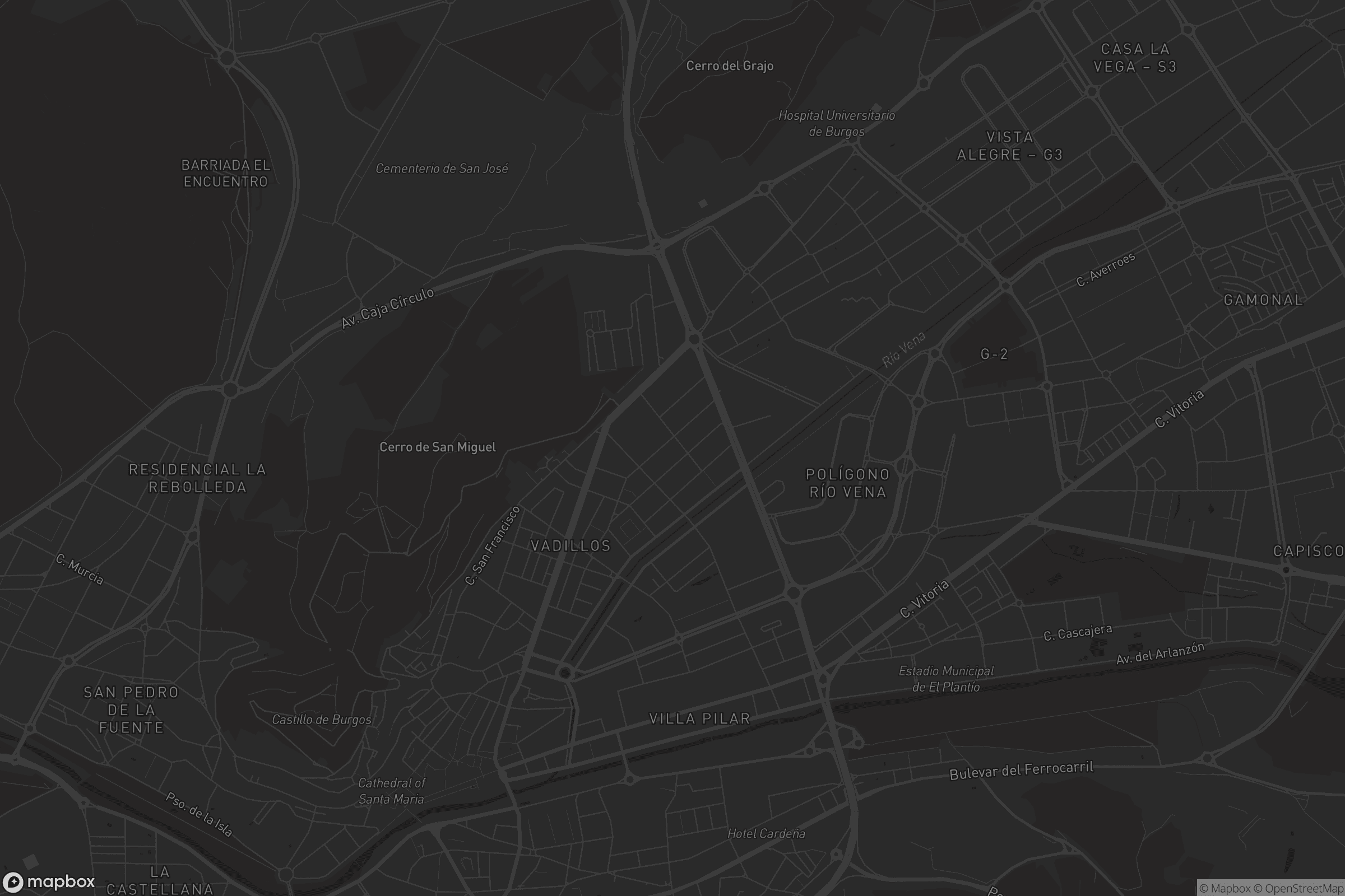 Mapa de Distrito Centro Norte