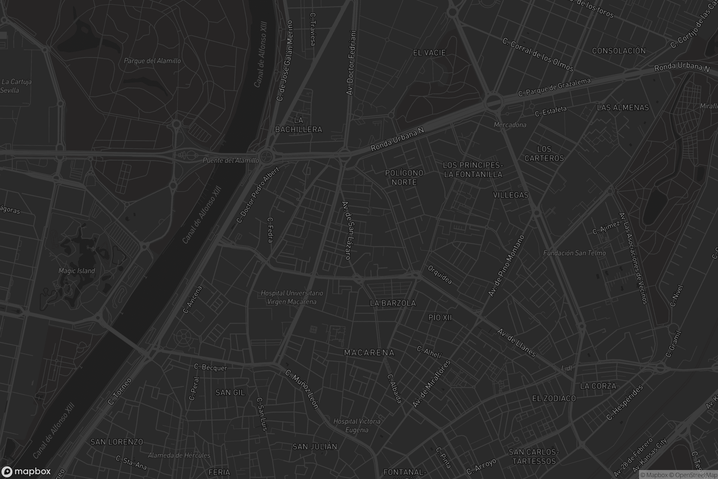 Mapa de Distrito Macarena