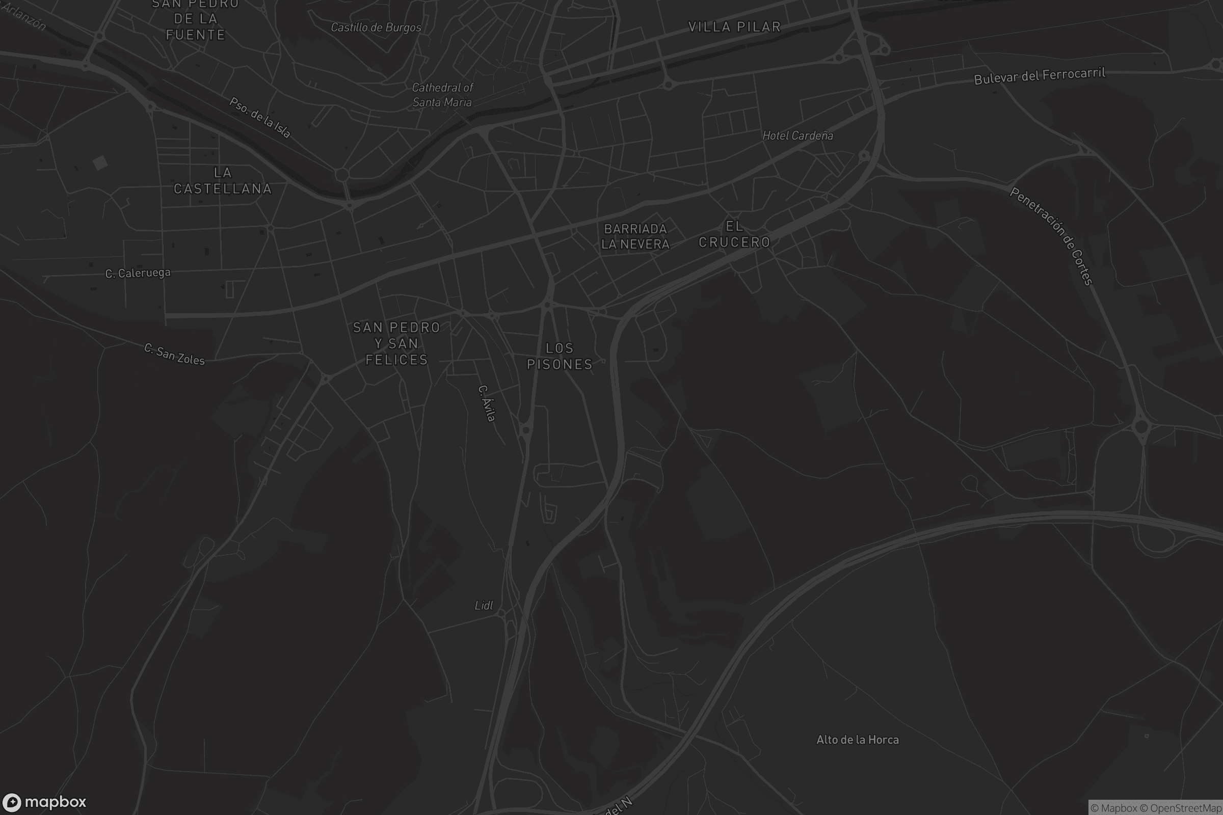 Mapa de Distrito Sur