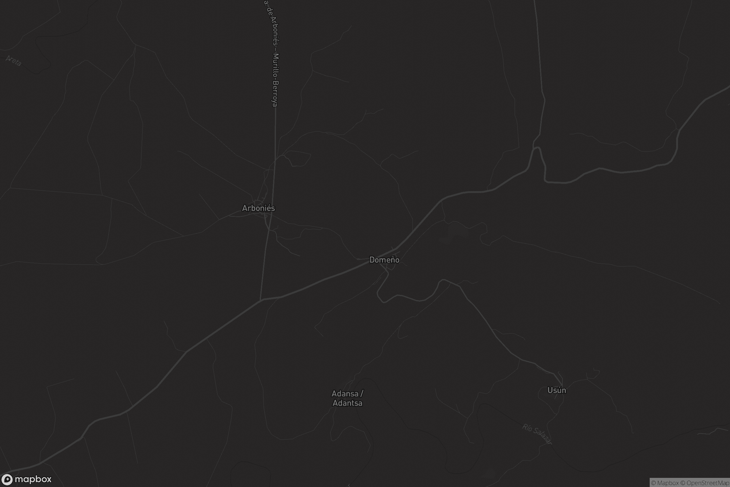Mapa de Domeño