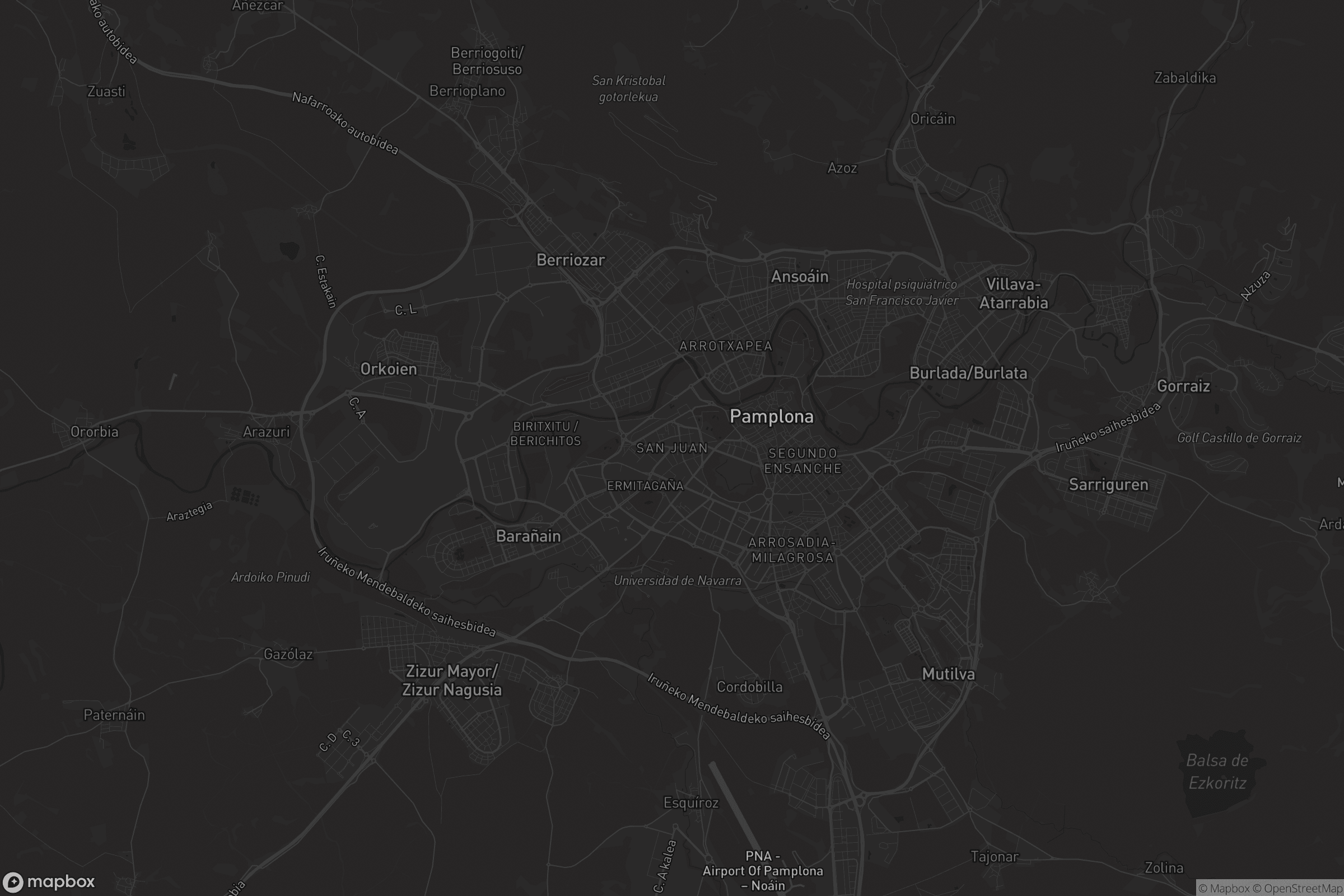 Mapa de Donibane / San Juan