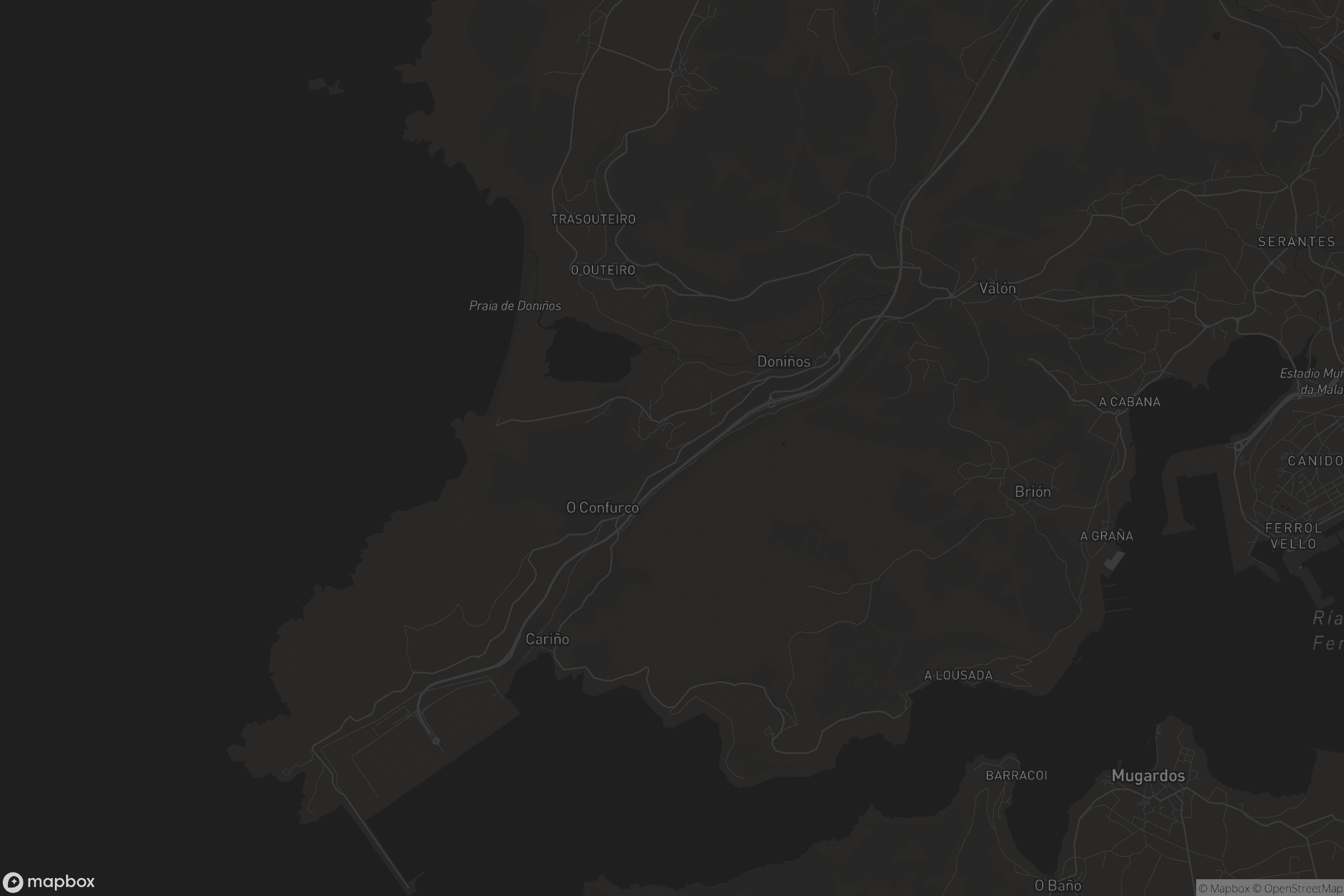 Mapa de Doniños