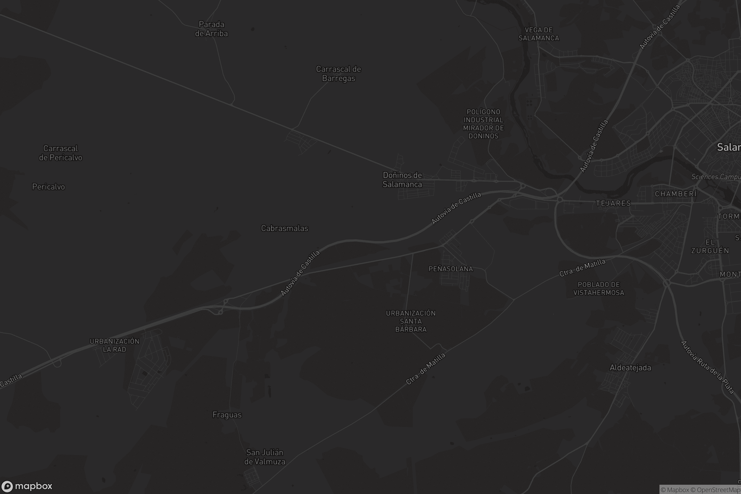 Mapa de Doñinos de Salamanca