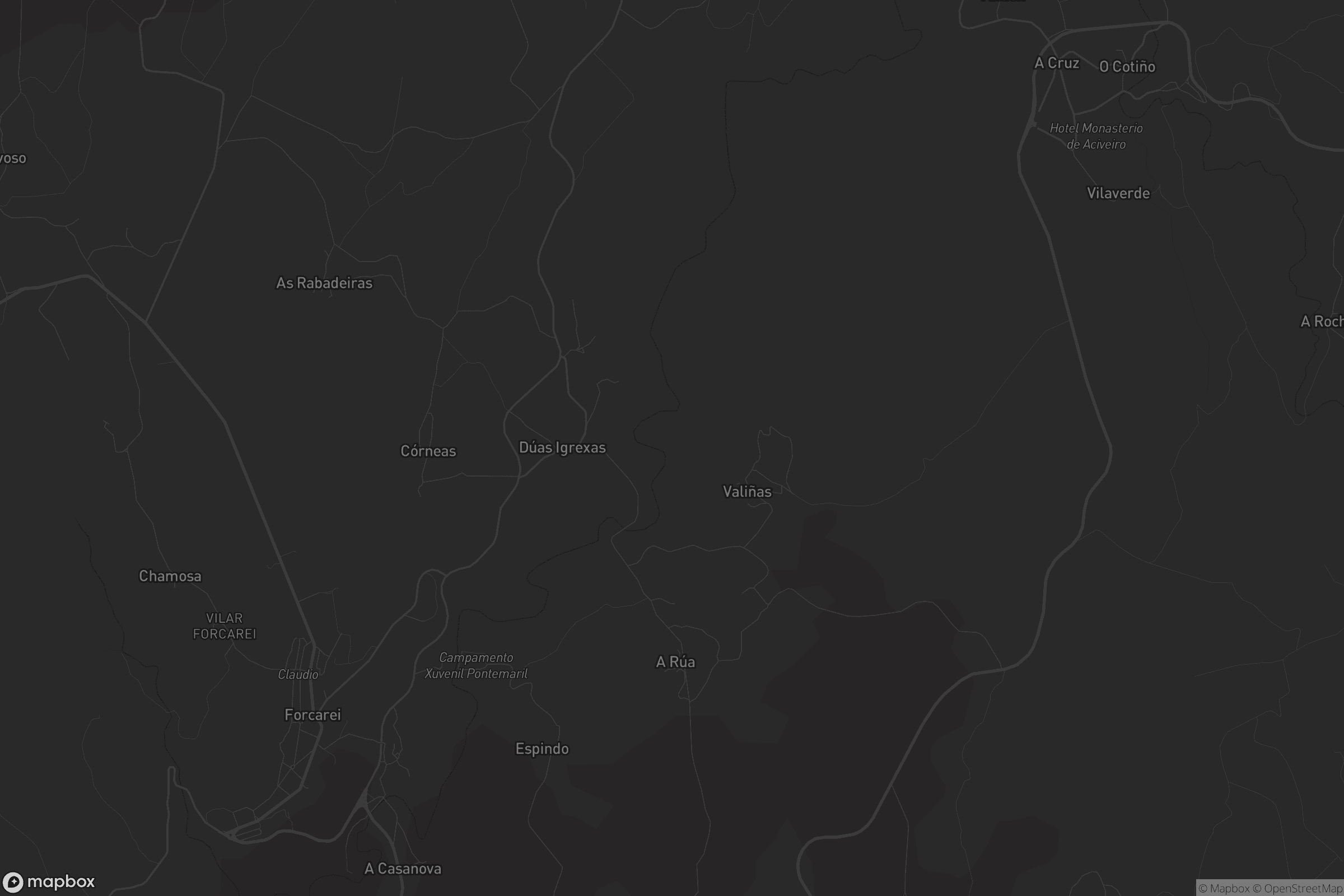 Mapa de Dúas Igrexas