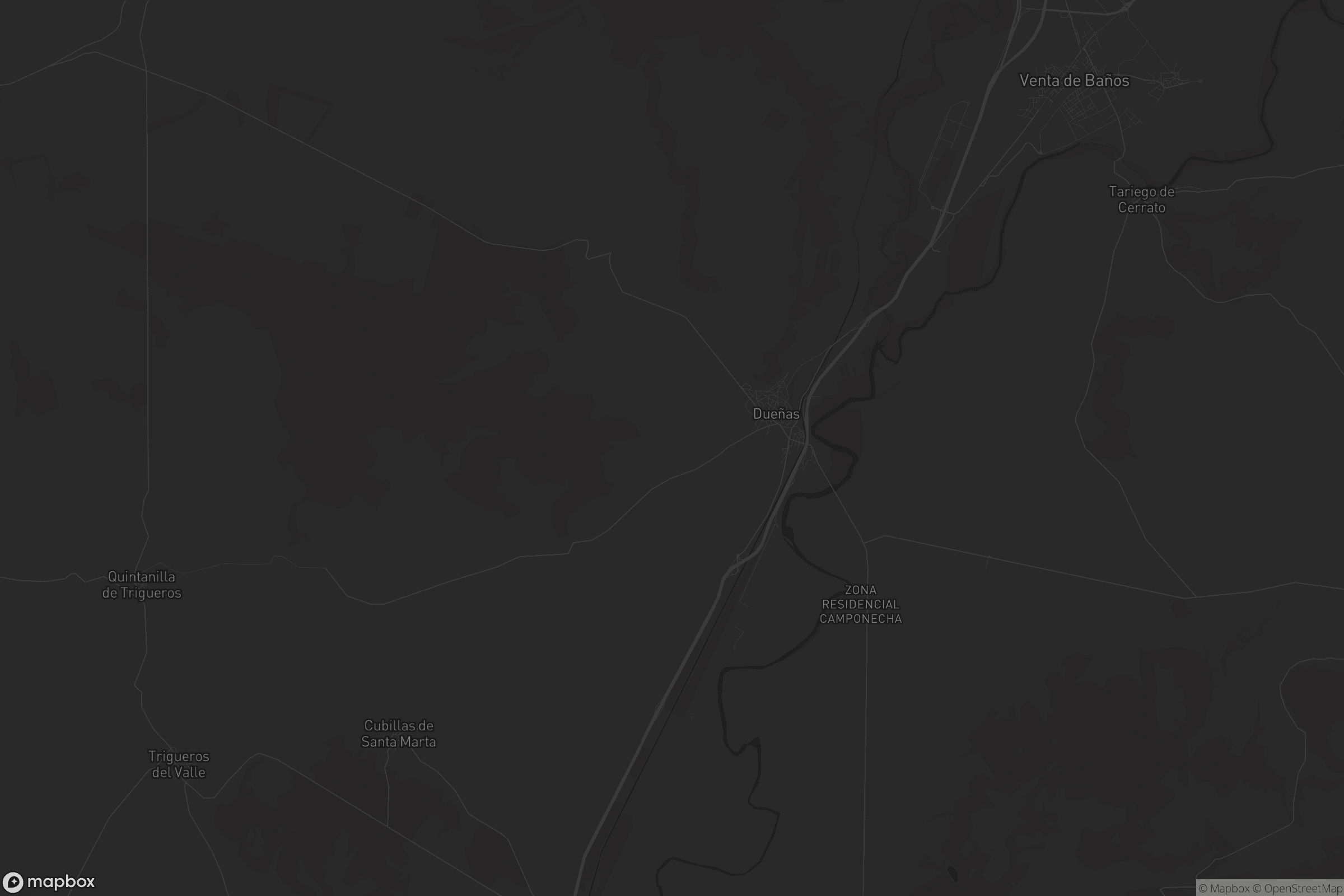 Mapa de Dueñas