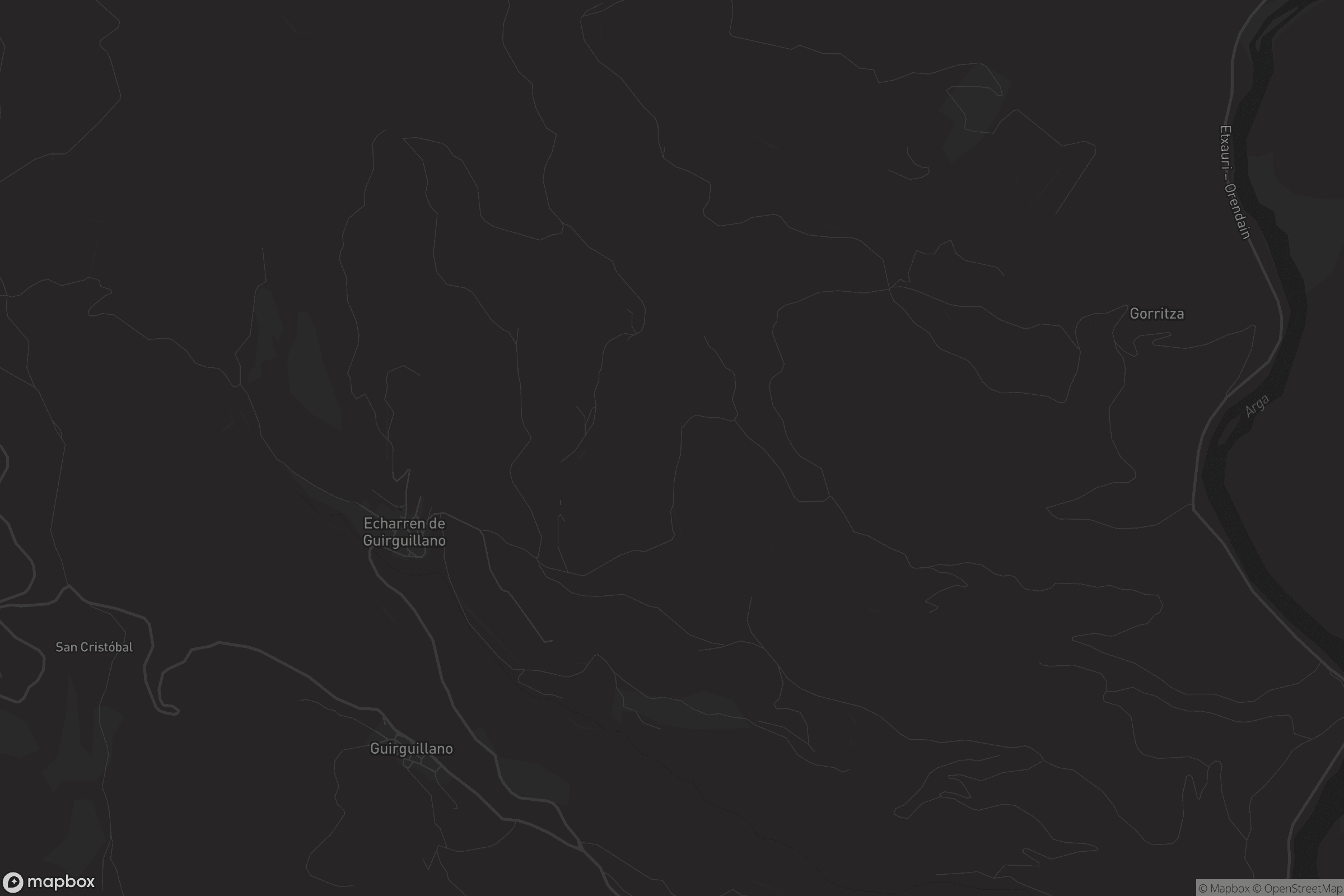 Mapa de Echarren de Guirguillano