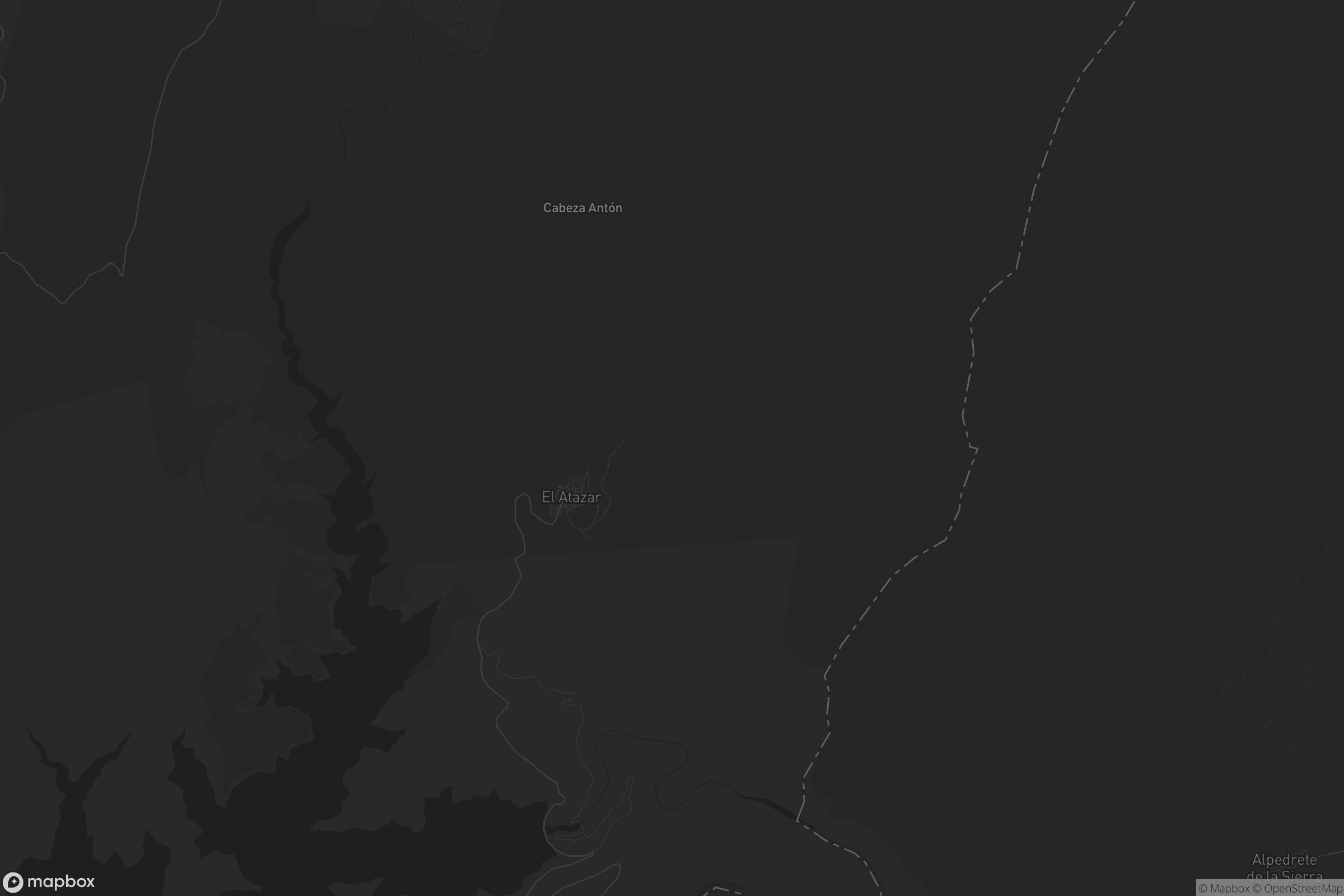 Mapa de El Atazar