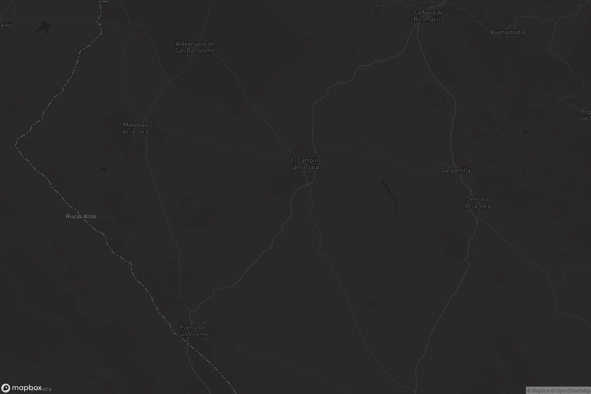 Mapa de El Campillo de la Jara