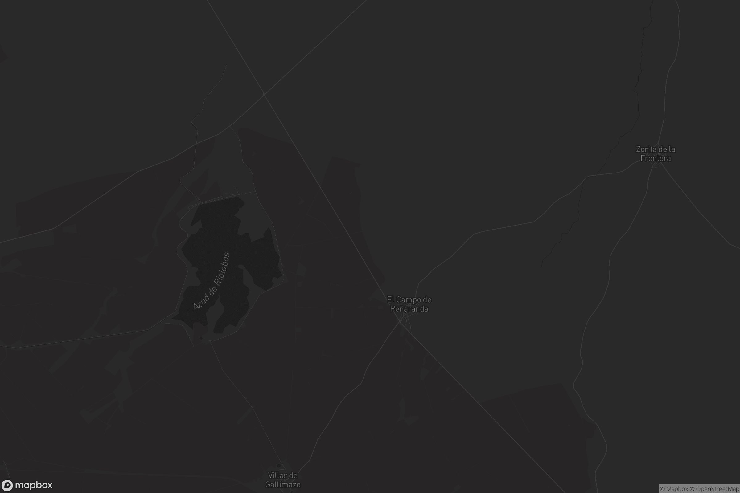 Mapa de El Campo de Peñaranda