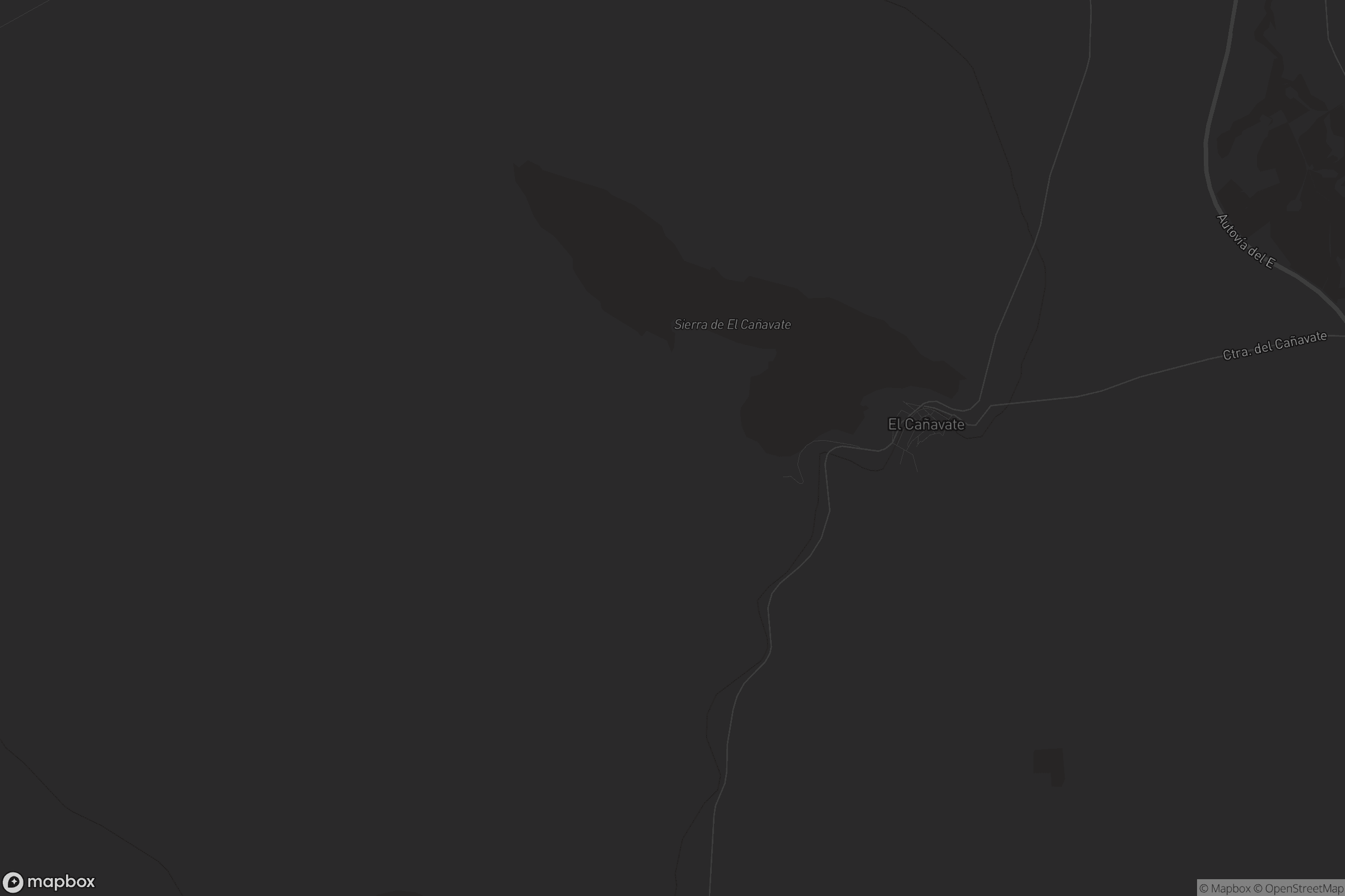 Mapa de El Cañavate