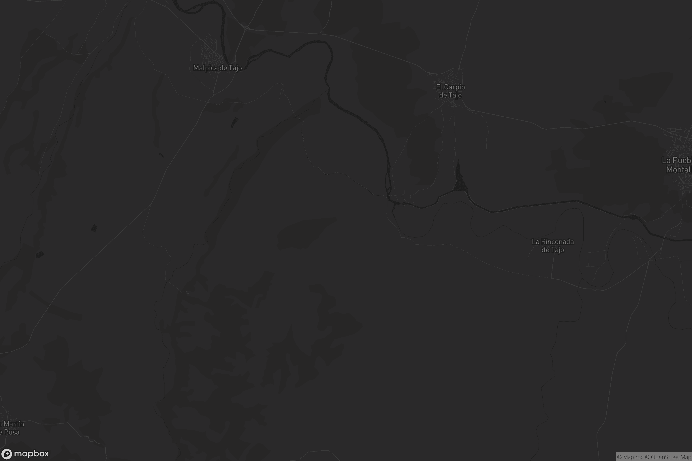 Mapa de El Carpio de Tajo