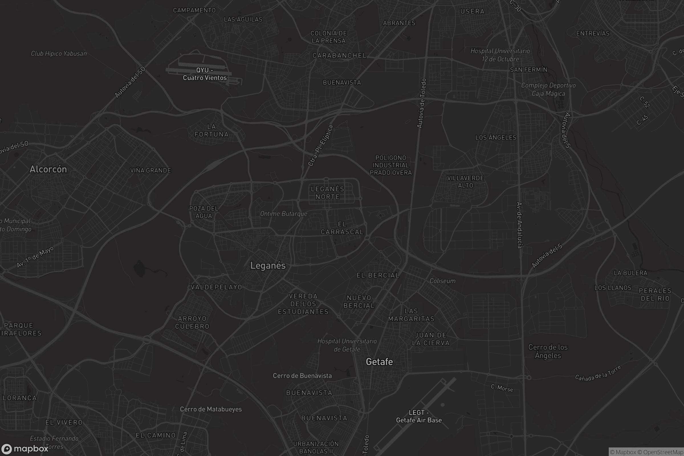 Mapa de El Carrascal