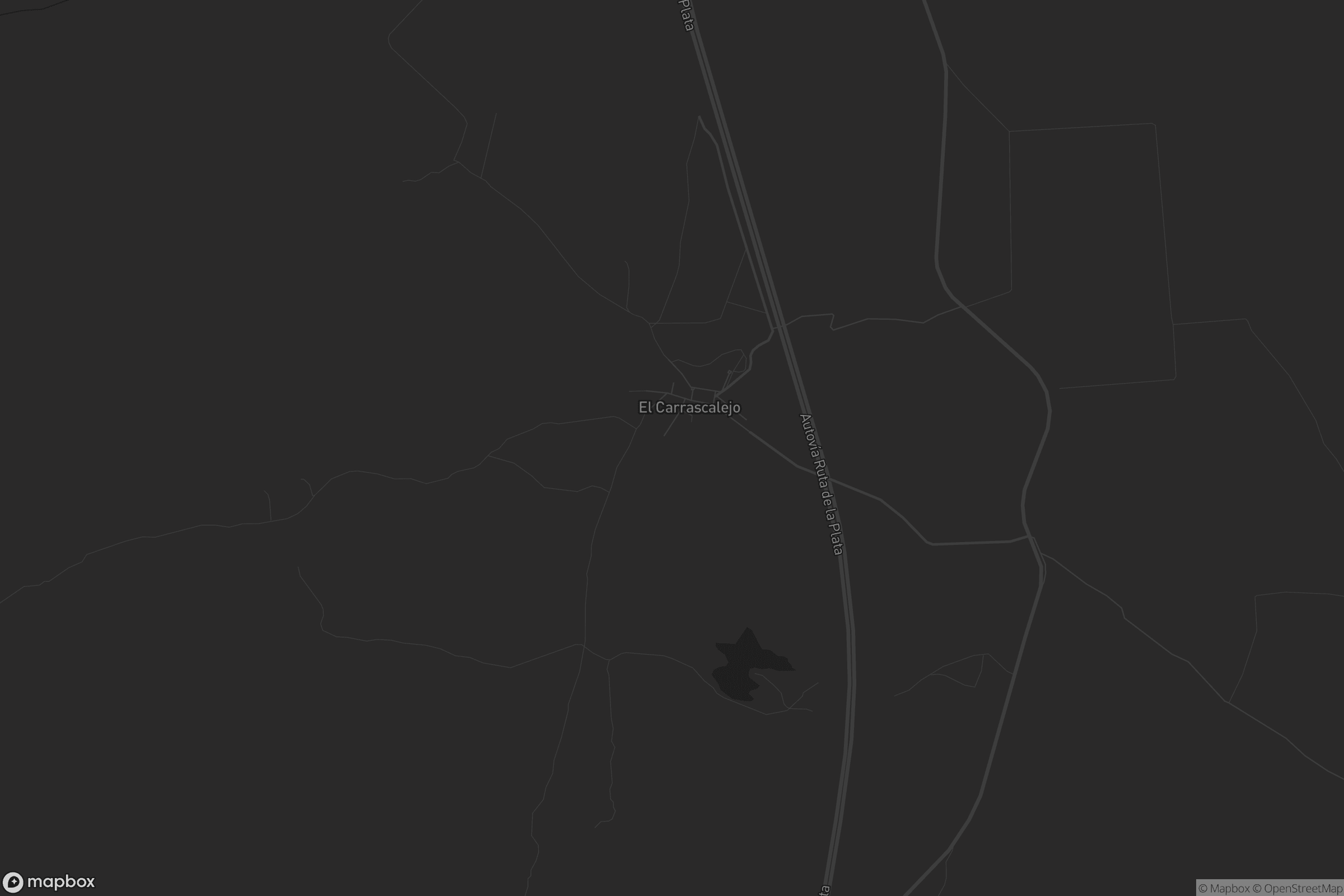 Mapa de El Carrascalejo