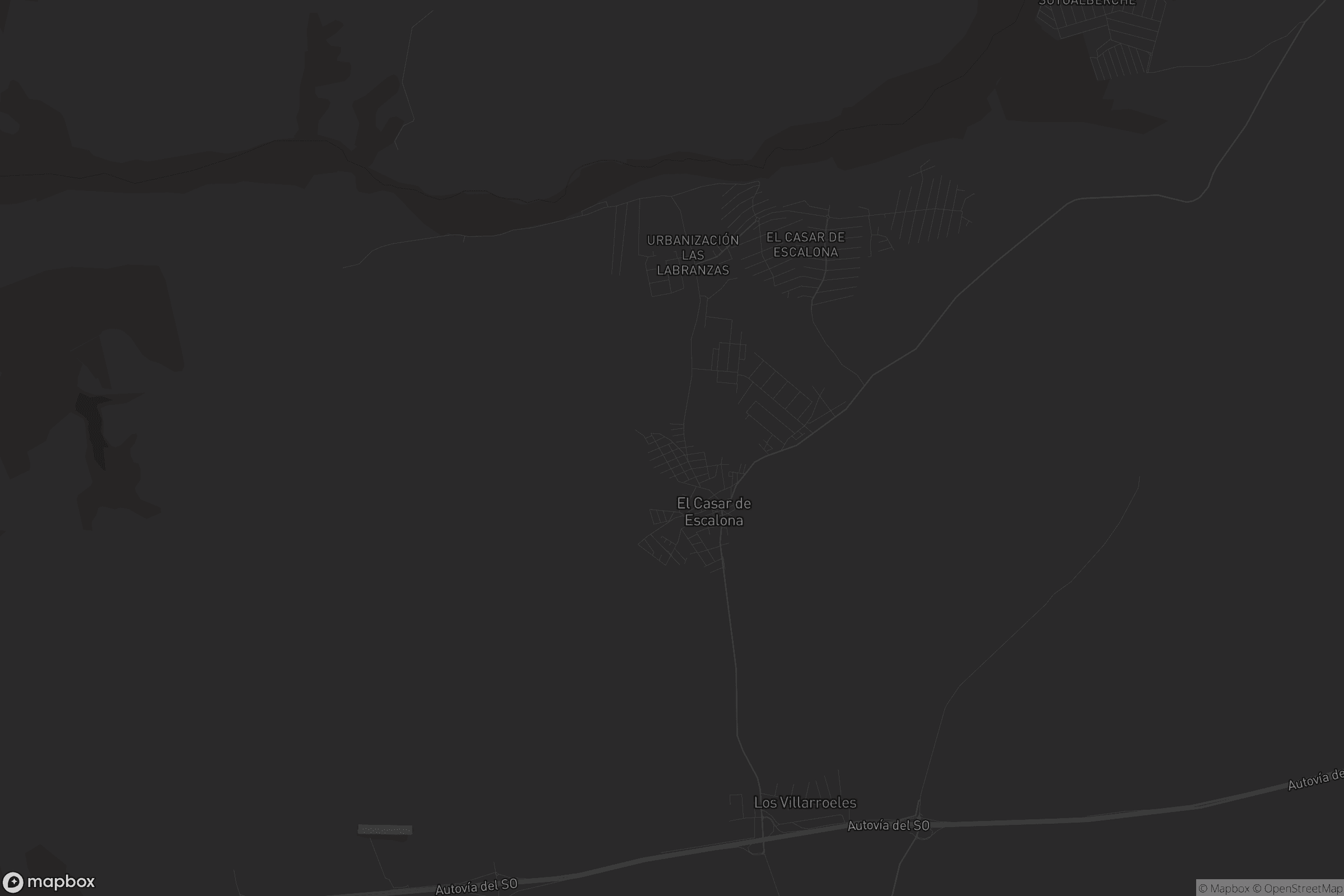 Mapa de El Casar de Escalona