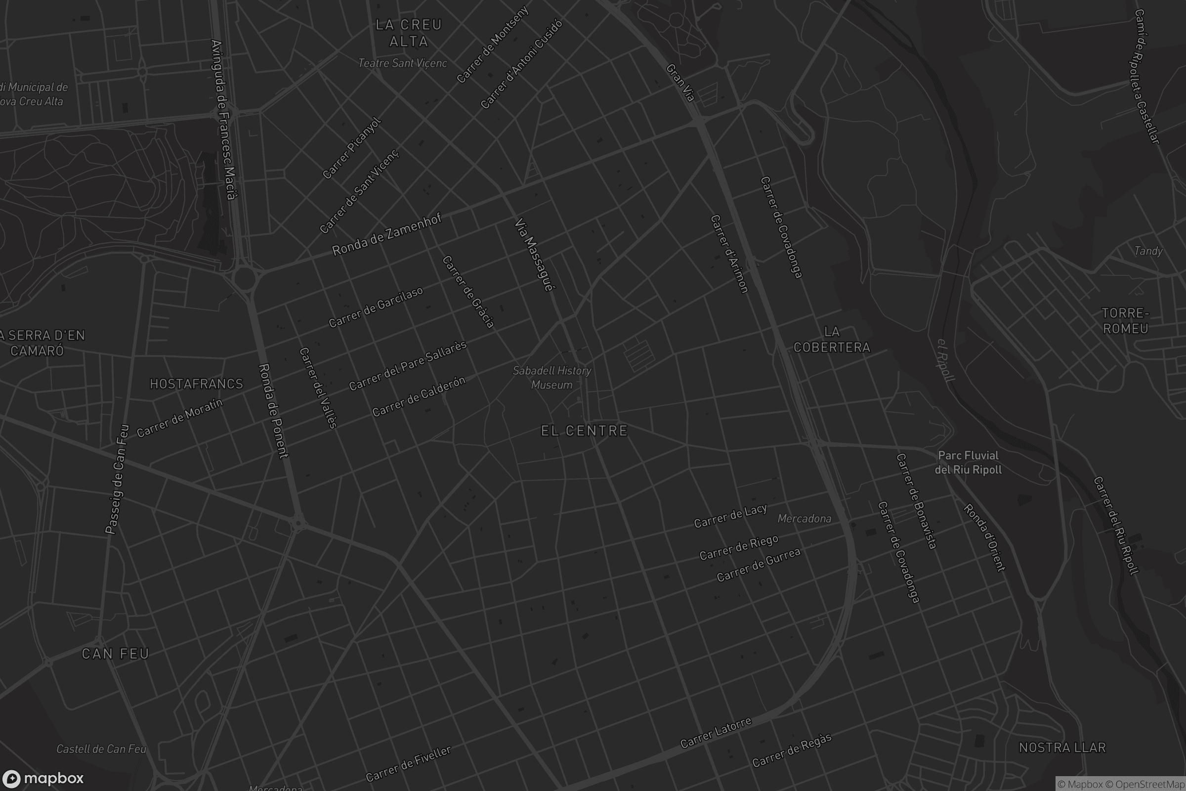 Mapa de el Centre