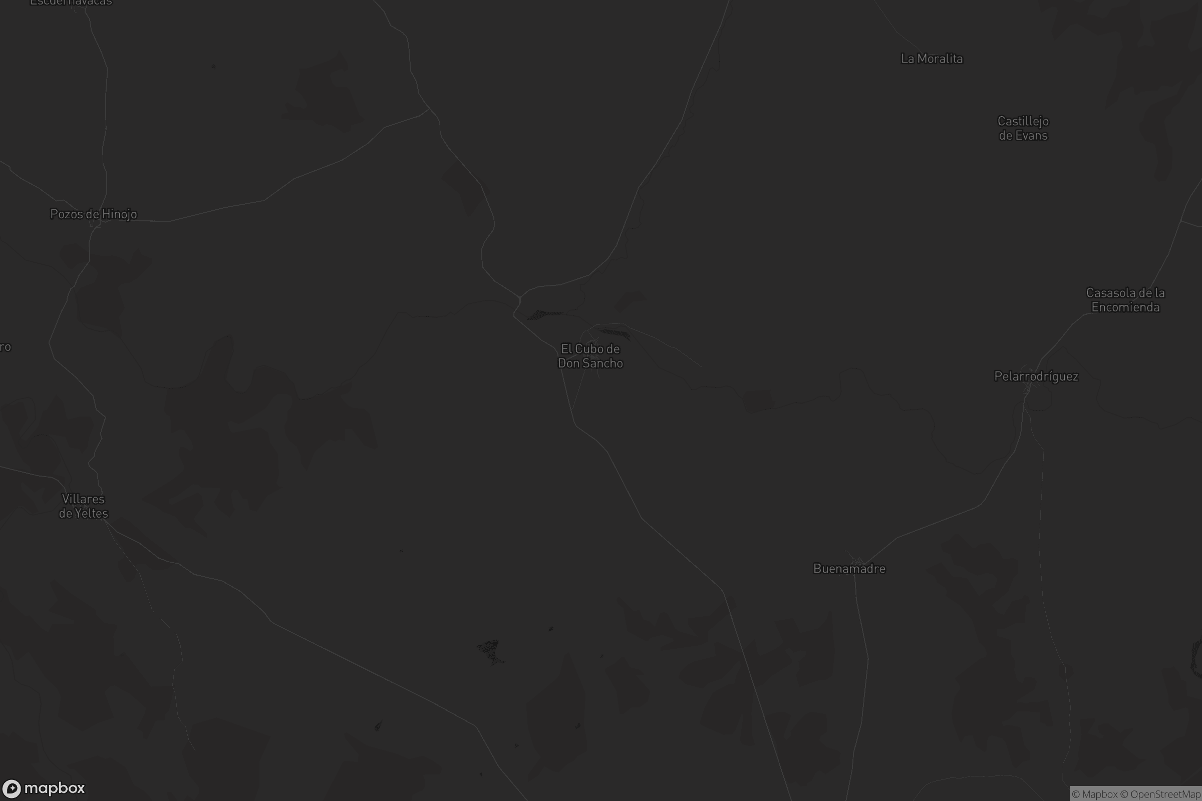 Mapa de El Cubo de Don Sancho