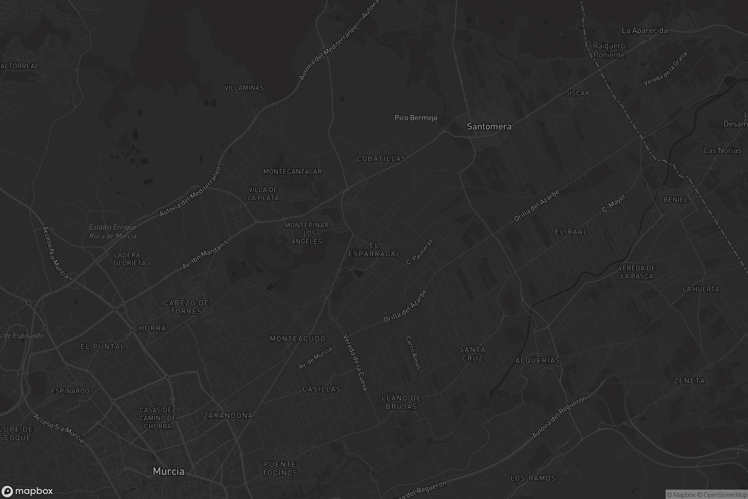 Mapa de El Esparragal