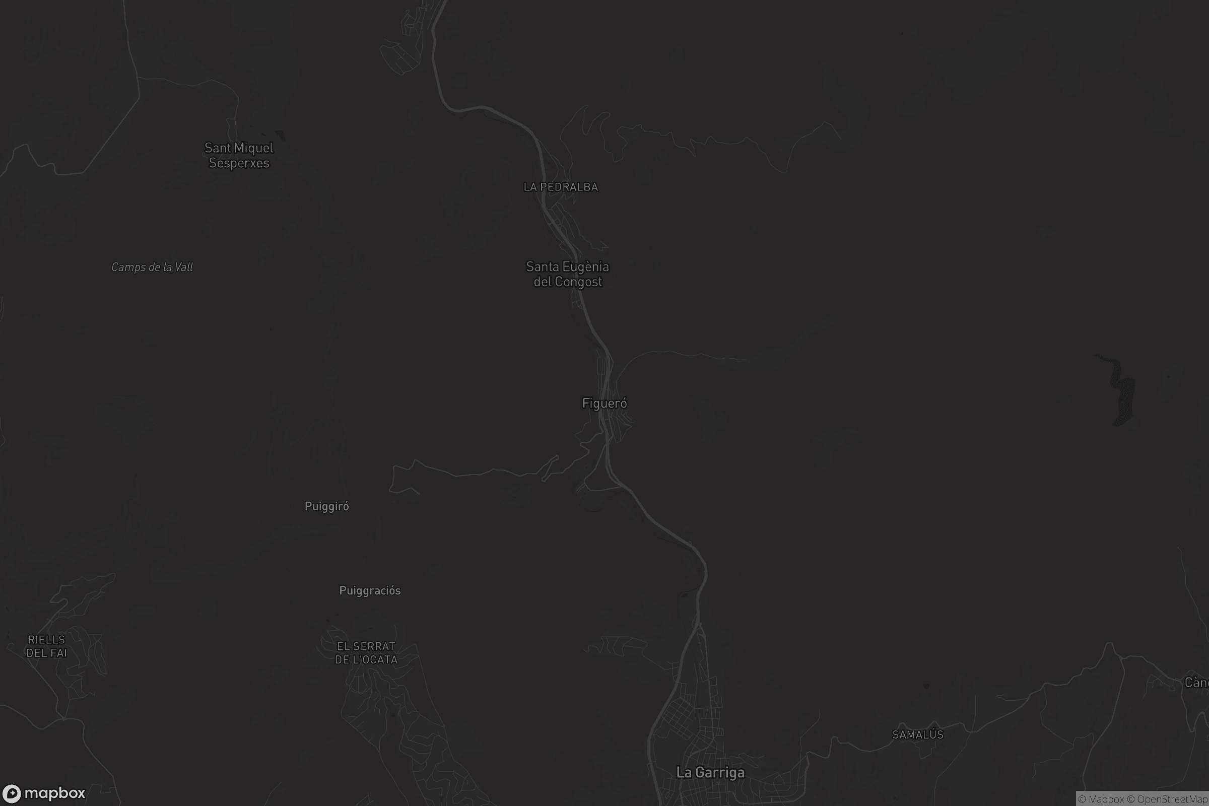 Mapa de el Figaró