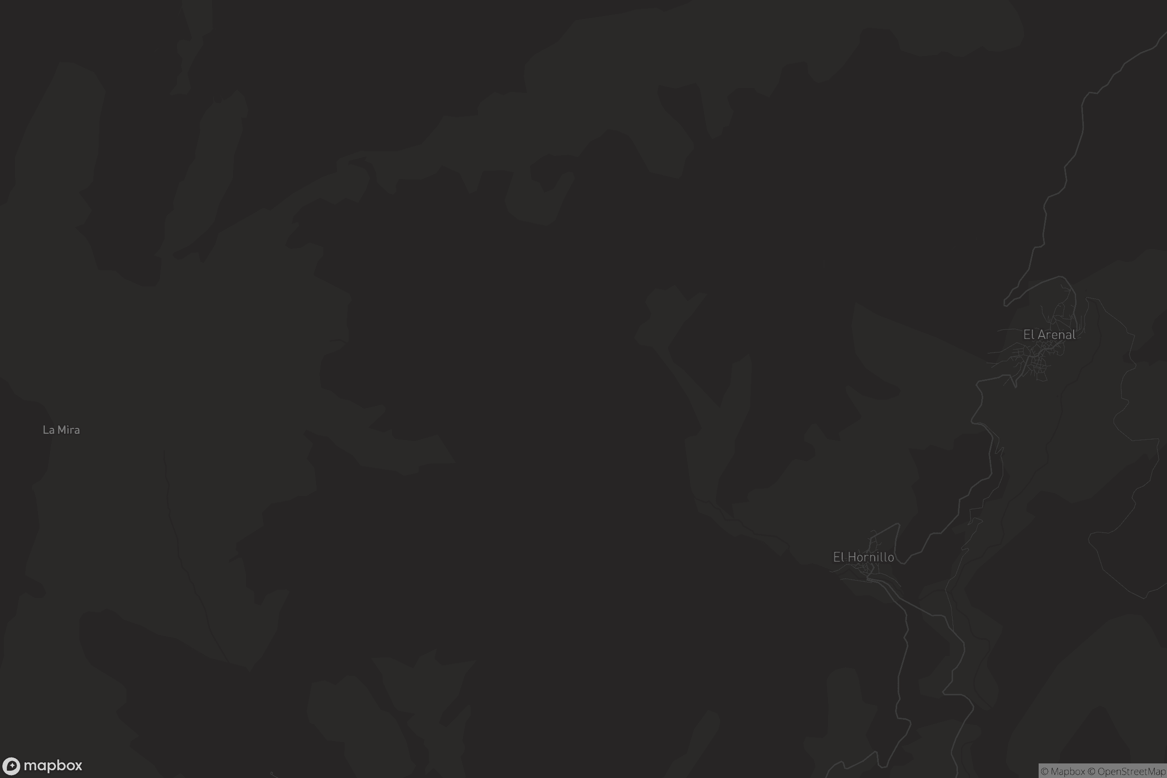 Mapa de El Hornillo