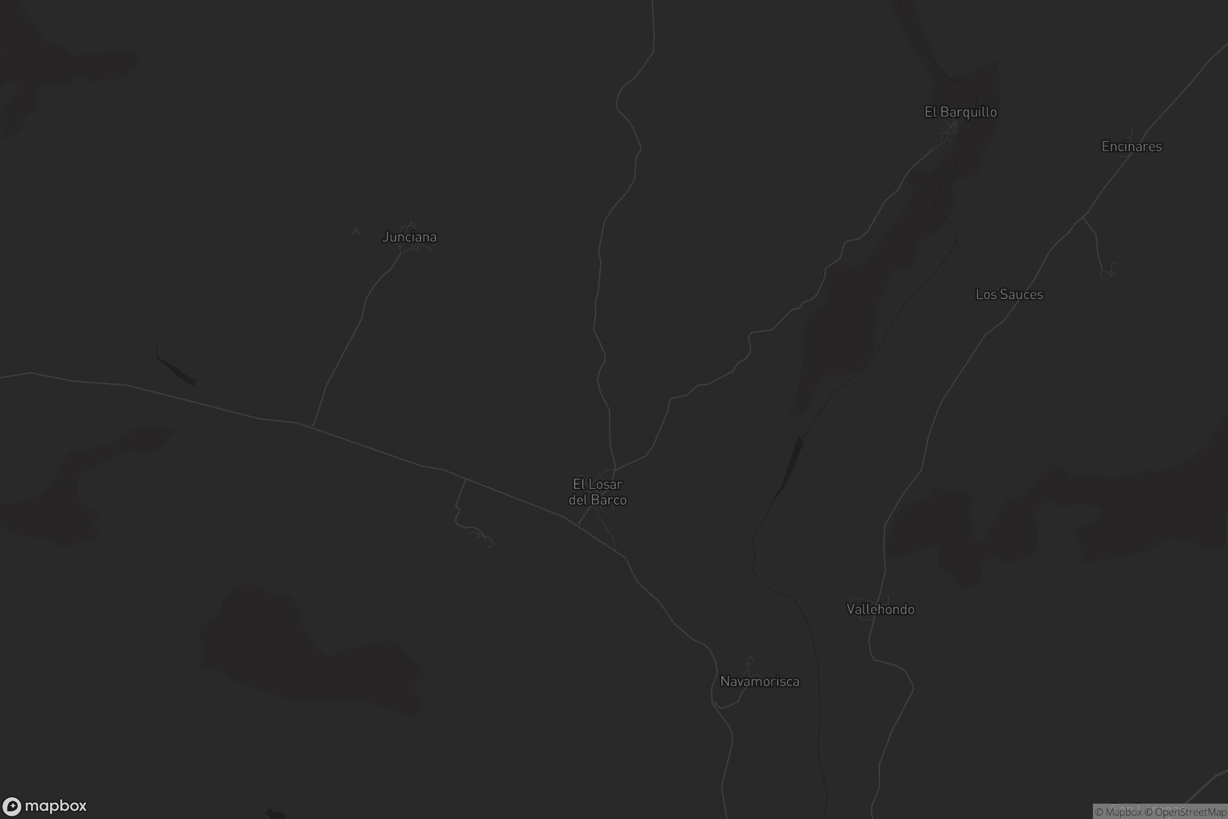 Mapa de El Losar del Barco