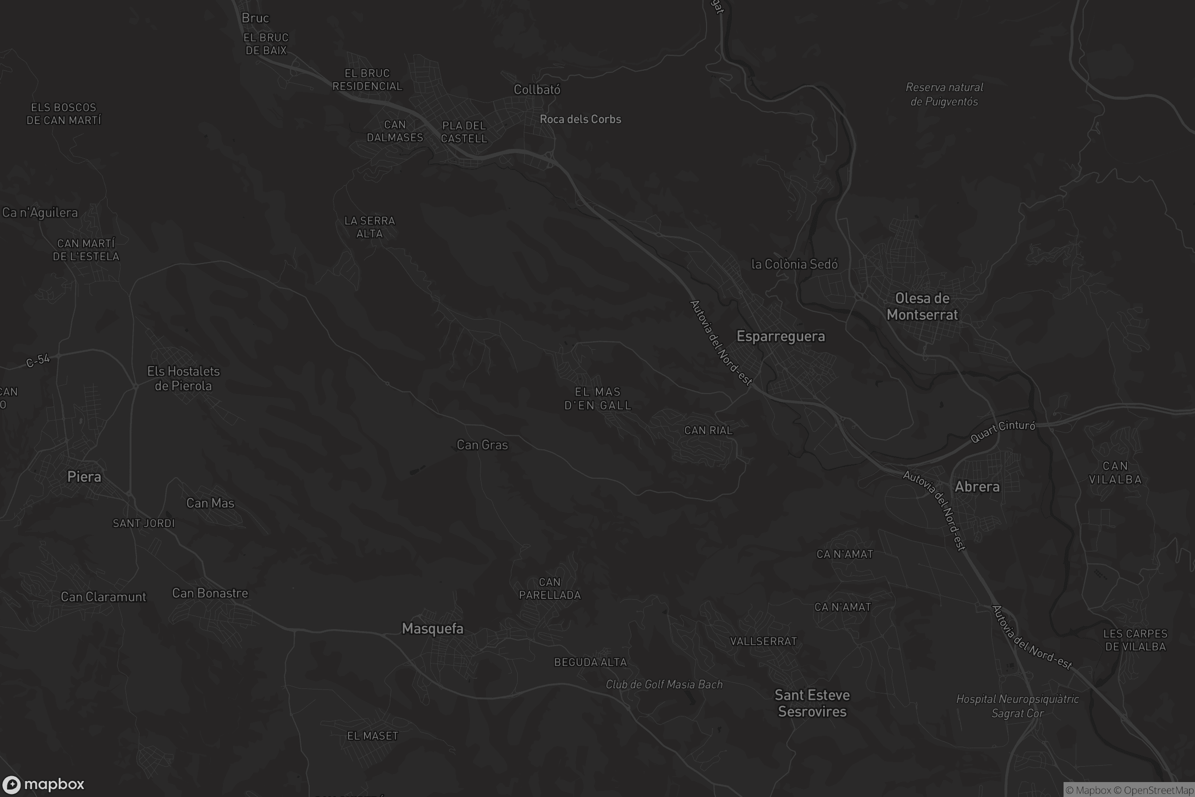 Mapa de el Mas d'en Gall