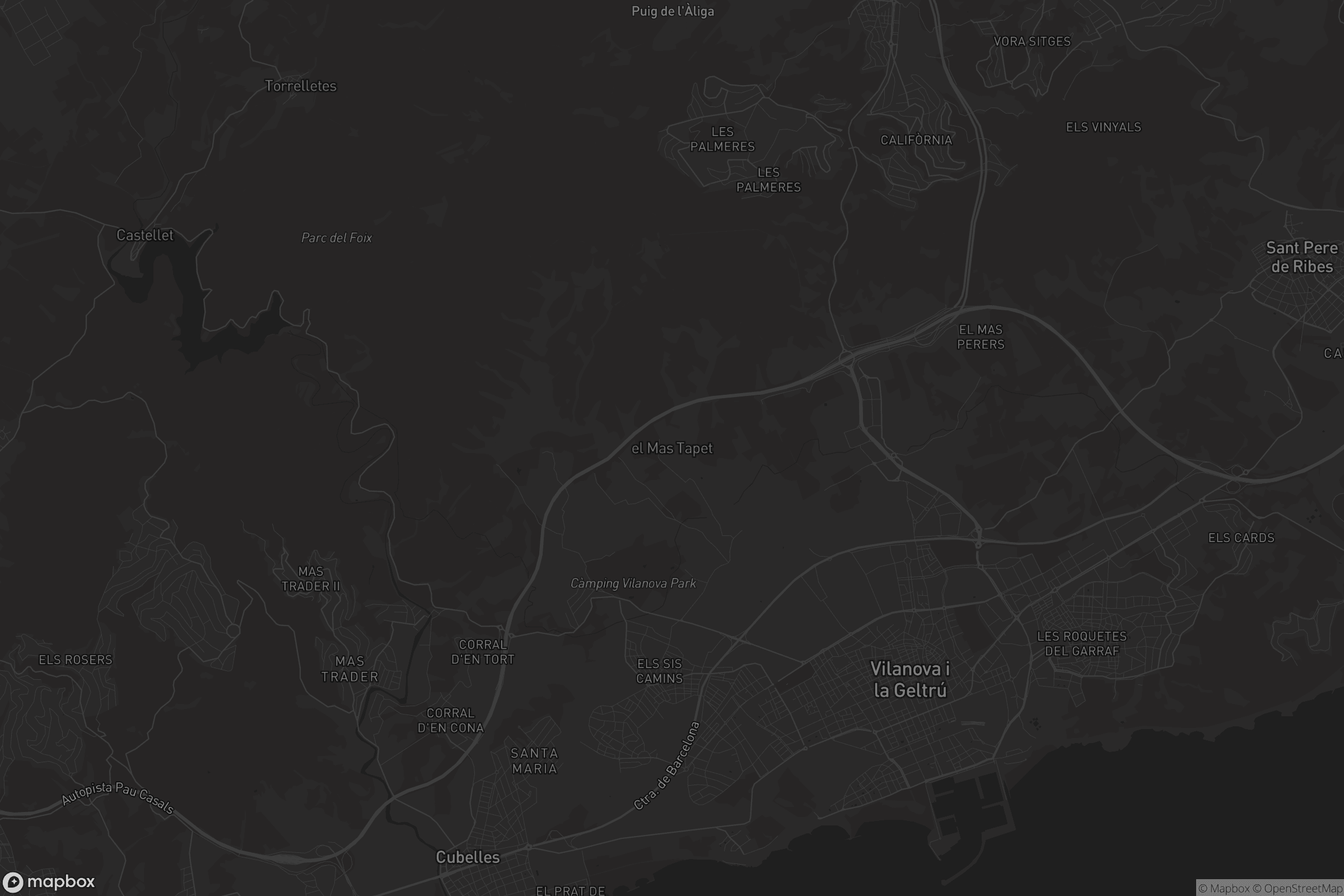 Mapa de el Mas Tapet