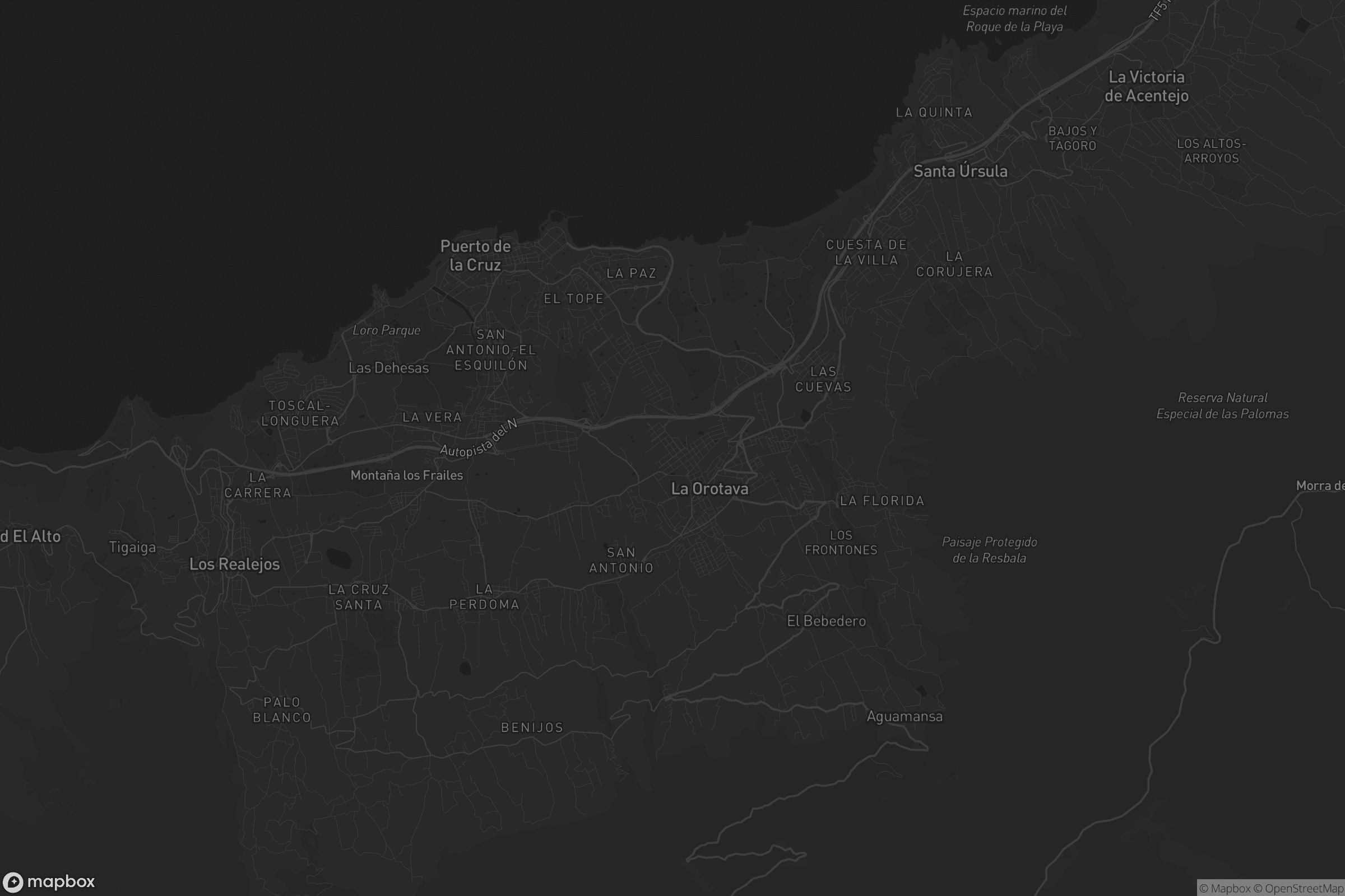 Mapa de El Mayorazgo