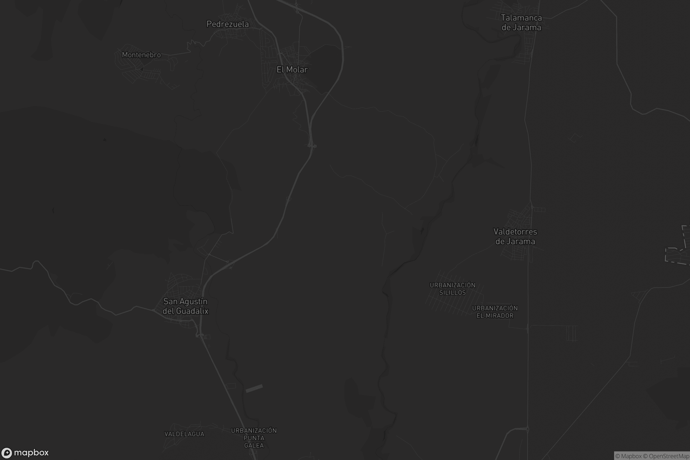 Mapa de El Molar