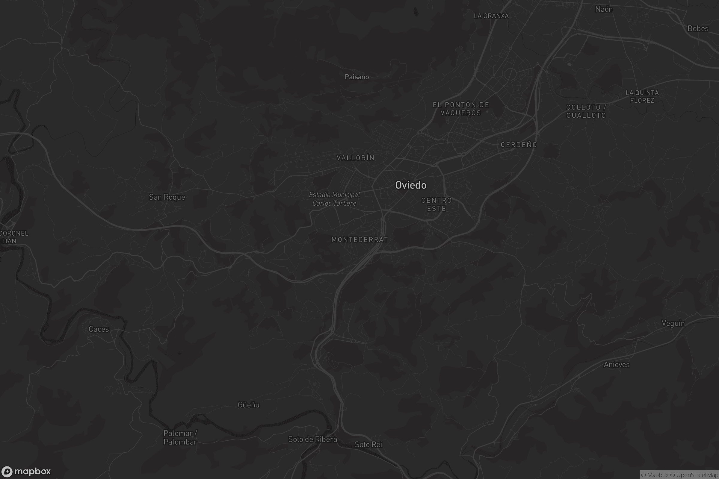 Mapa de El Monte Cerráu