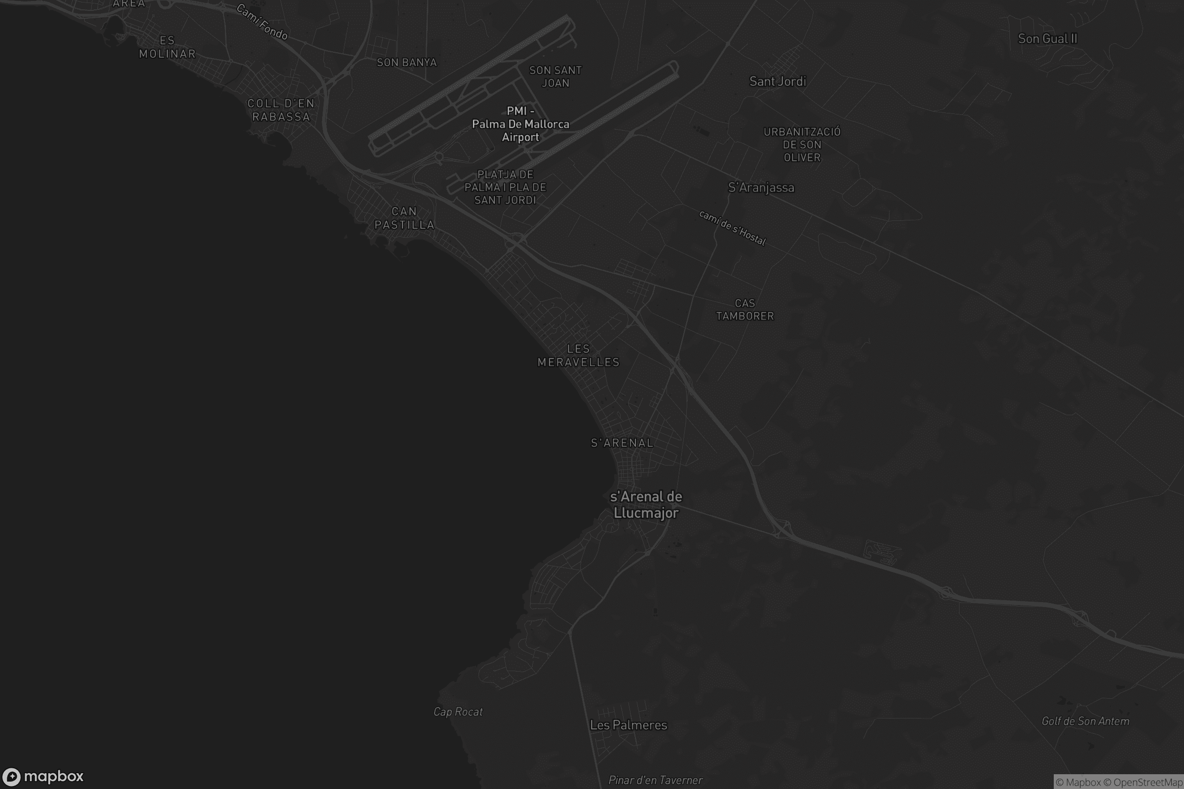 Mapa de El Orinal