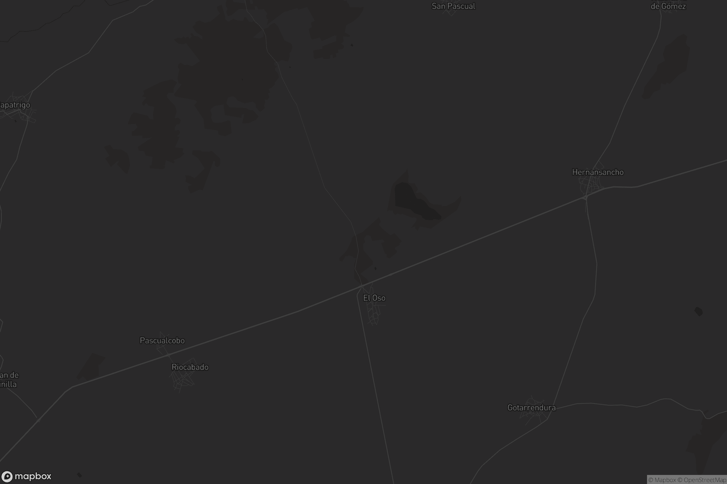 Mapa de El Oso