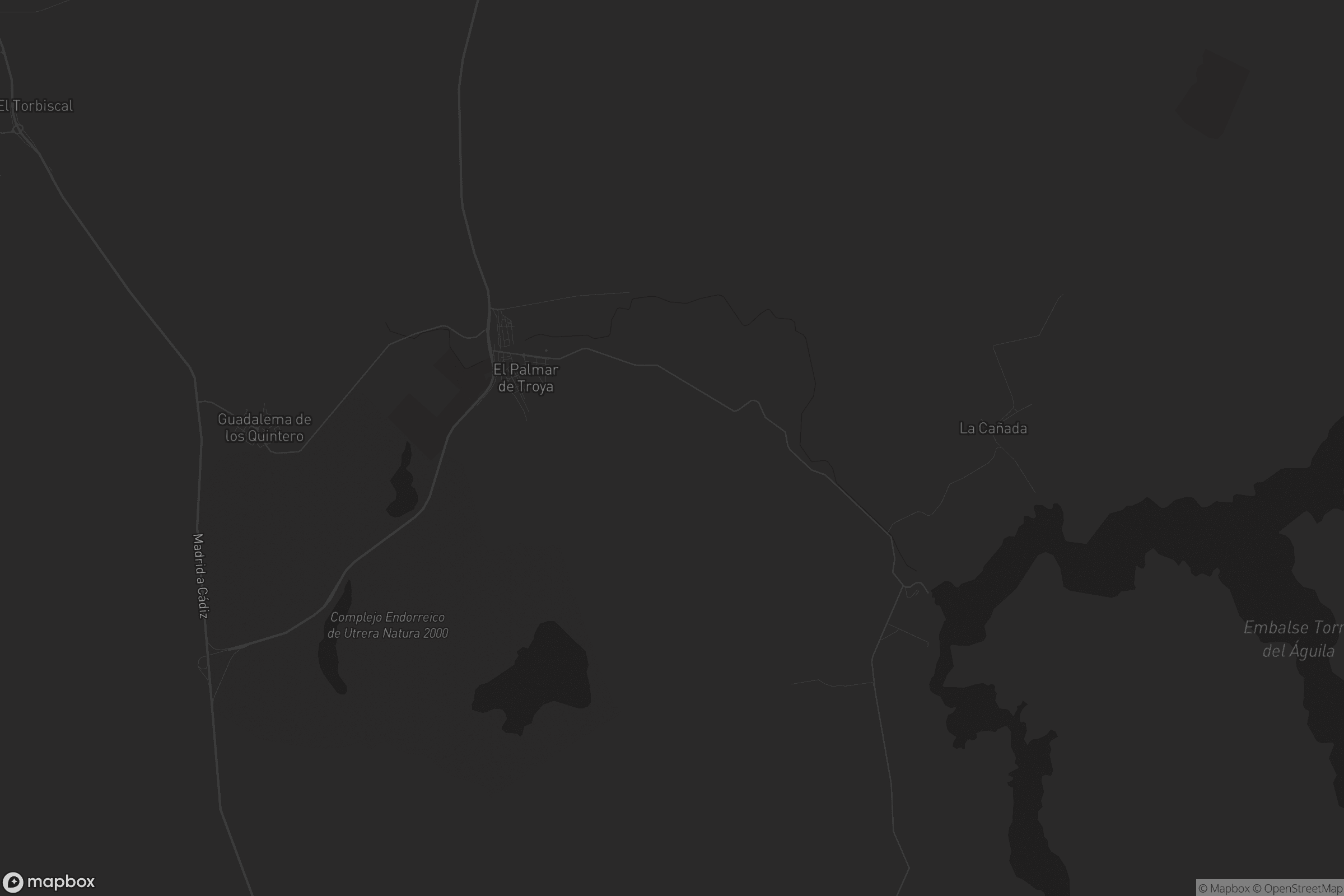 Mapa de El Palmar de Troya