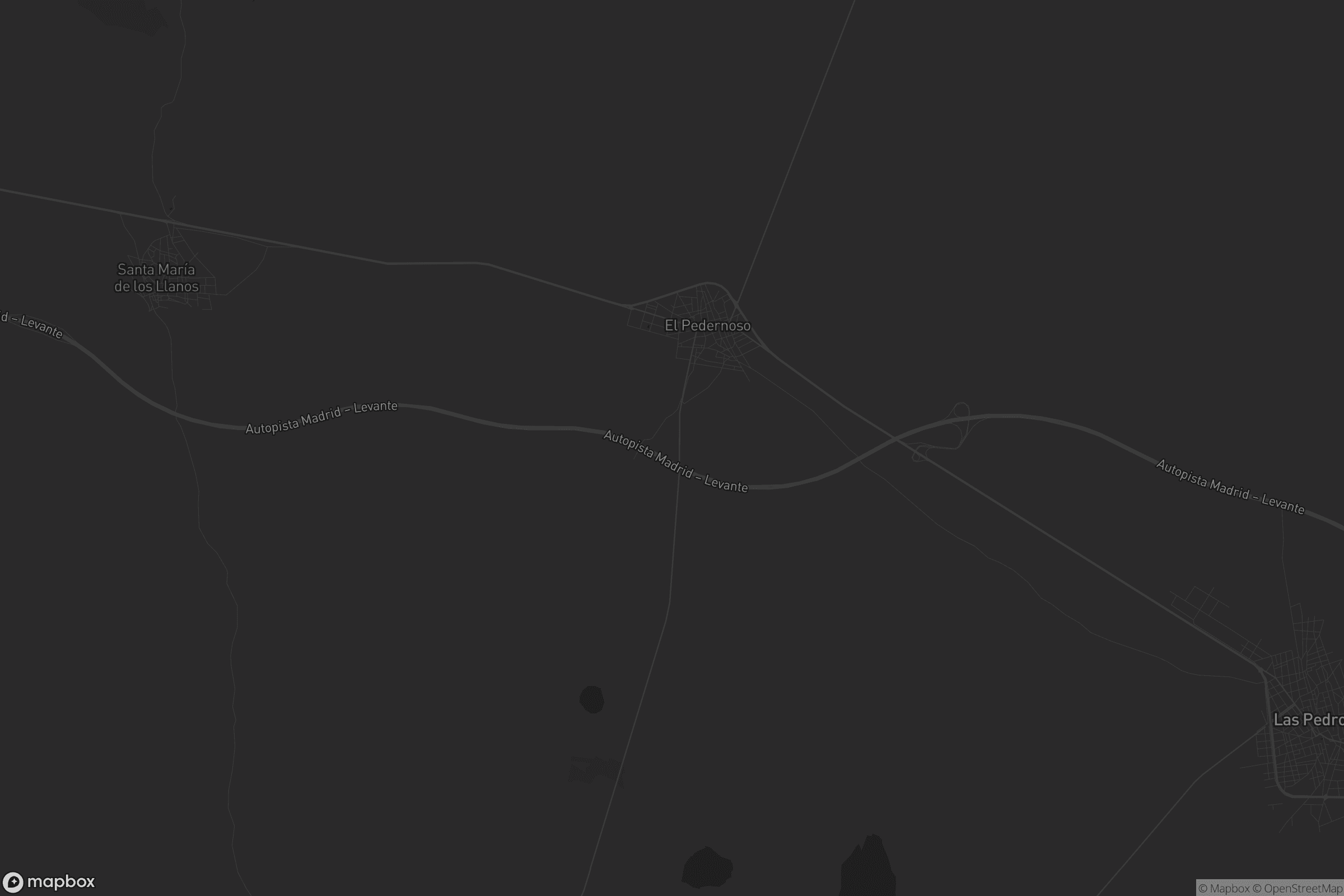 Mapa de El Pedernoso