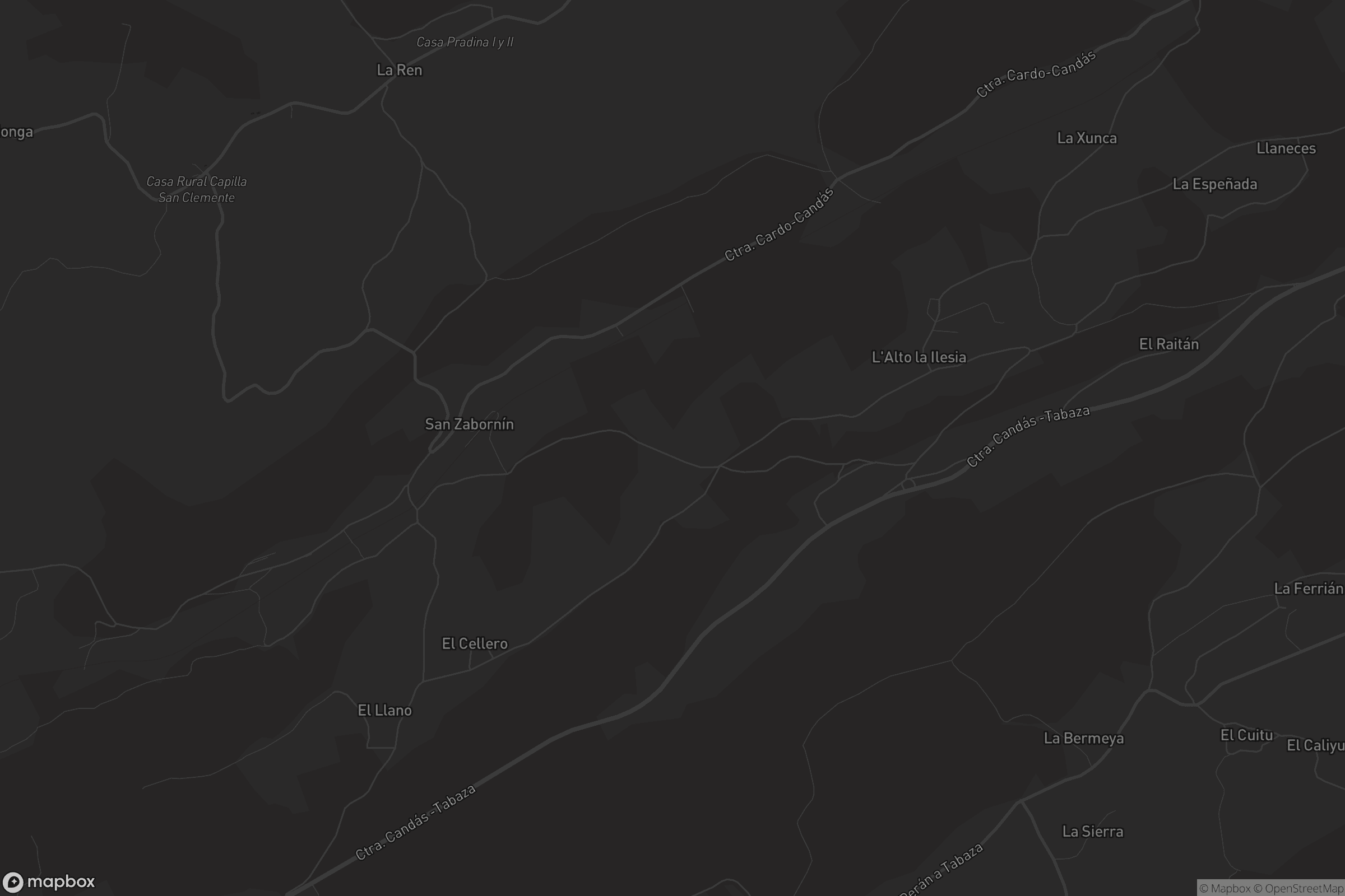 Mapa de El Pieloro / Piedeloro