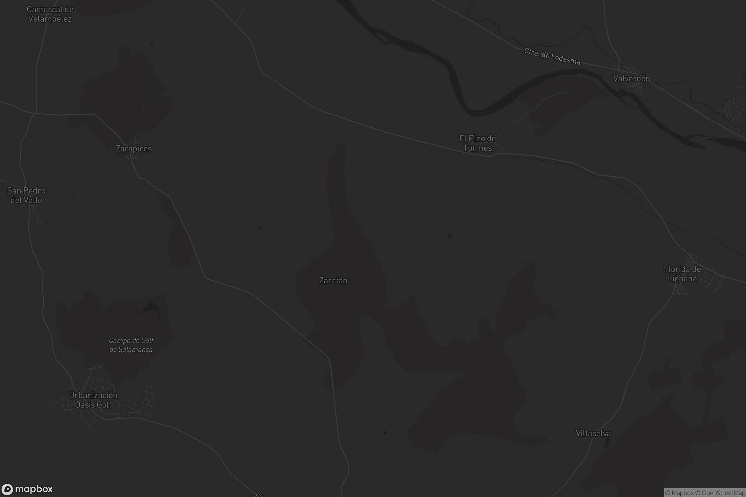 Mapa de El Pino de Tormes