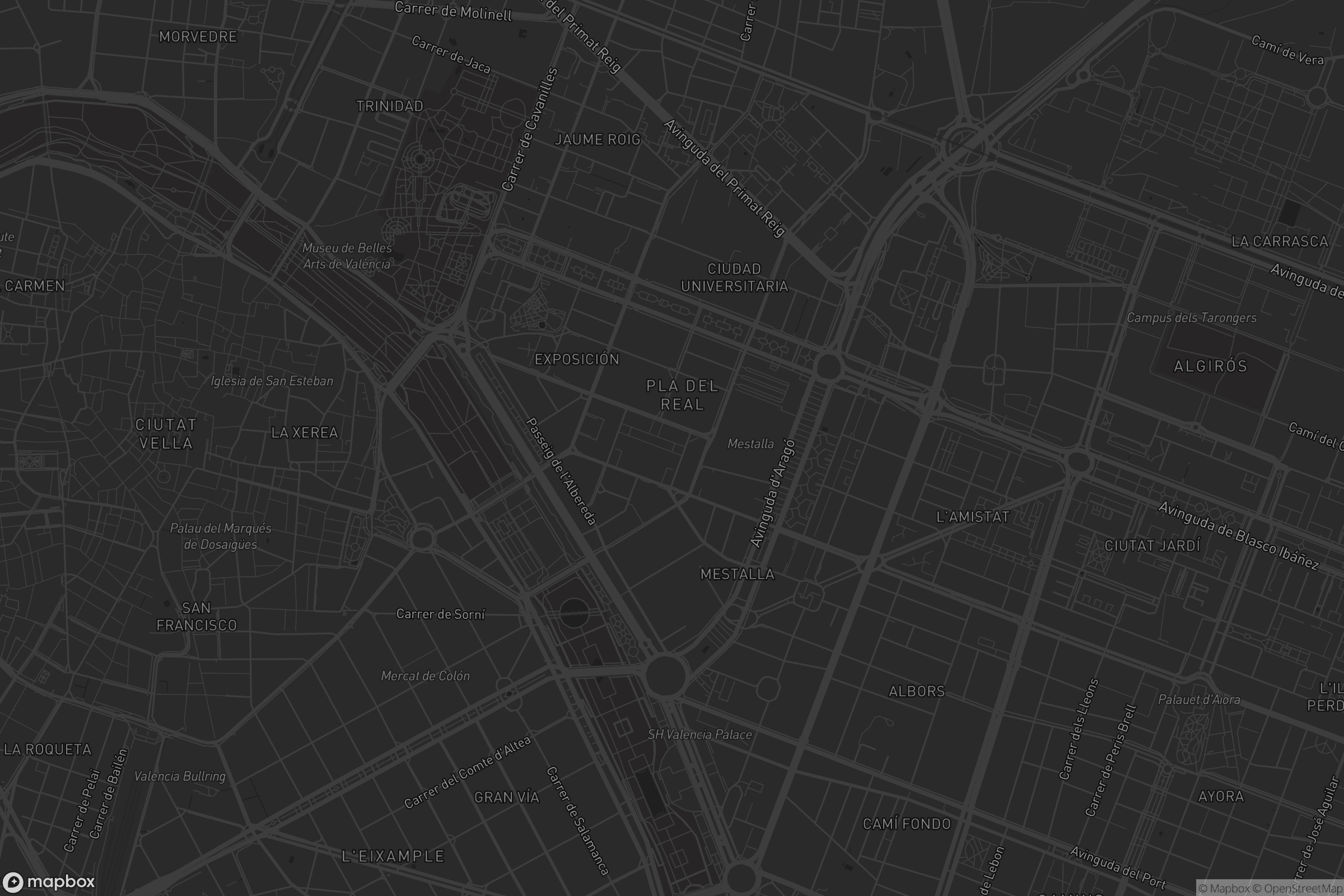 Mapa de el Pla del Real