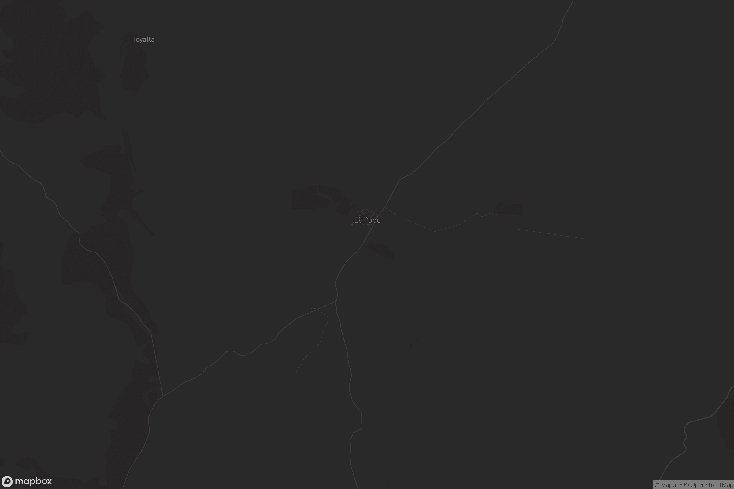 Mapa de El Pobo