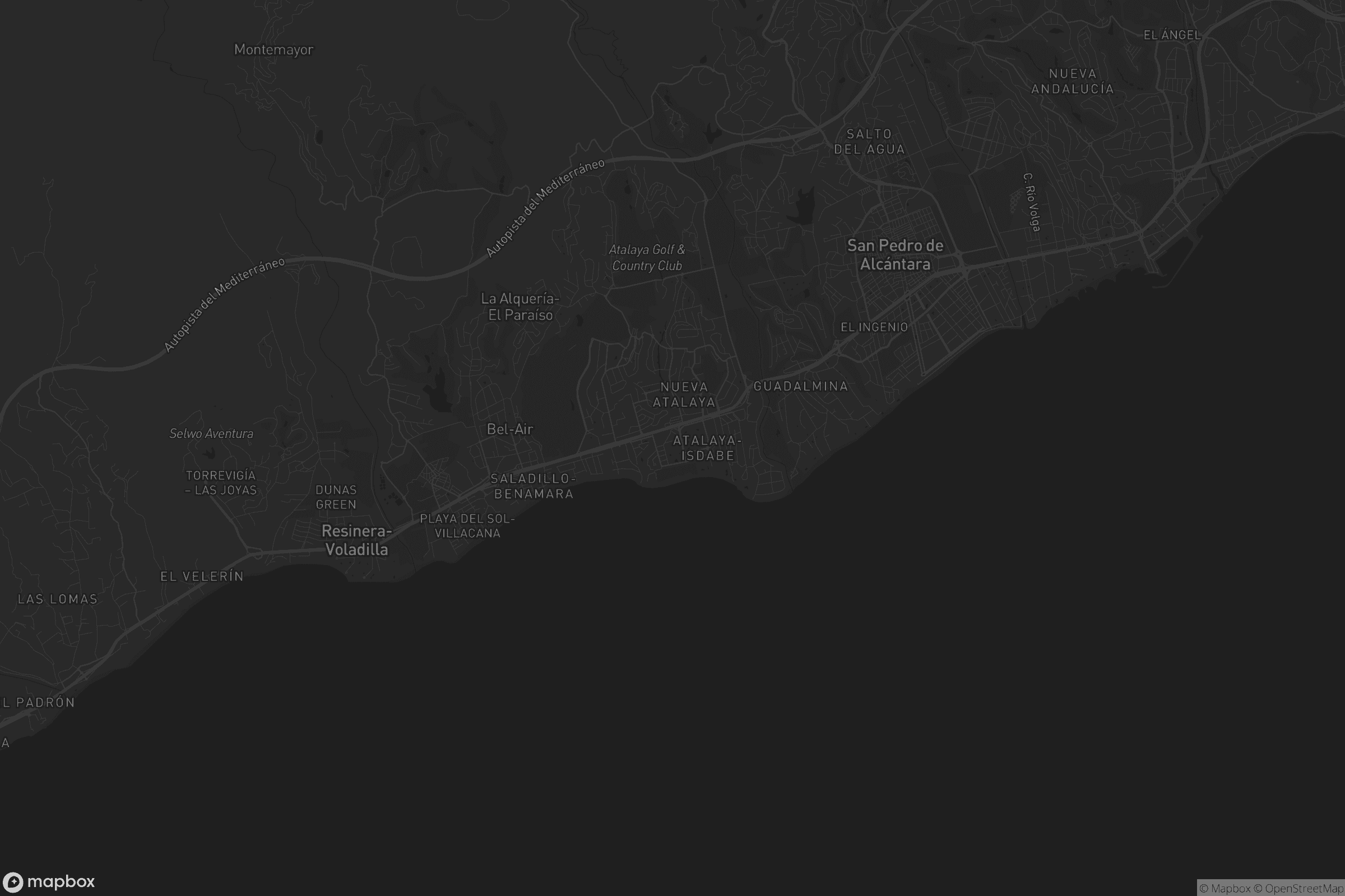 Mapa de El Presidente