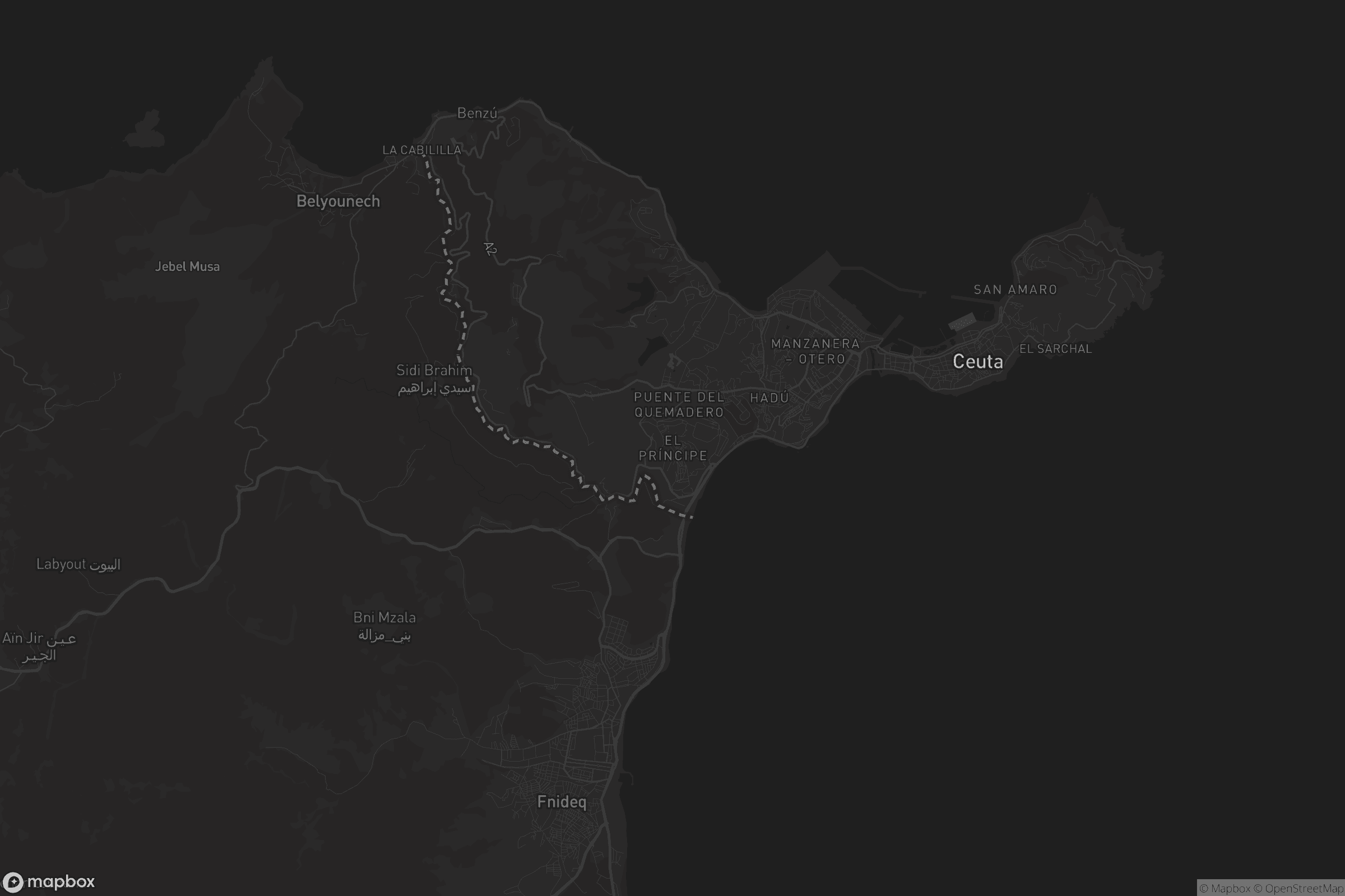 Mapa de El Príncipe