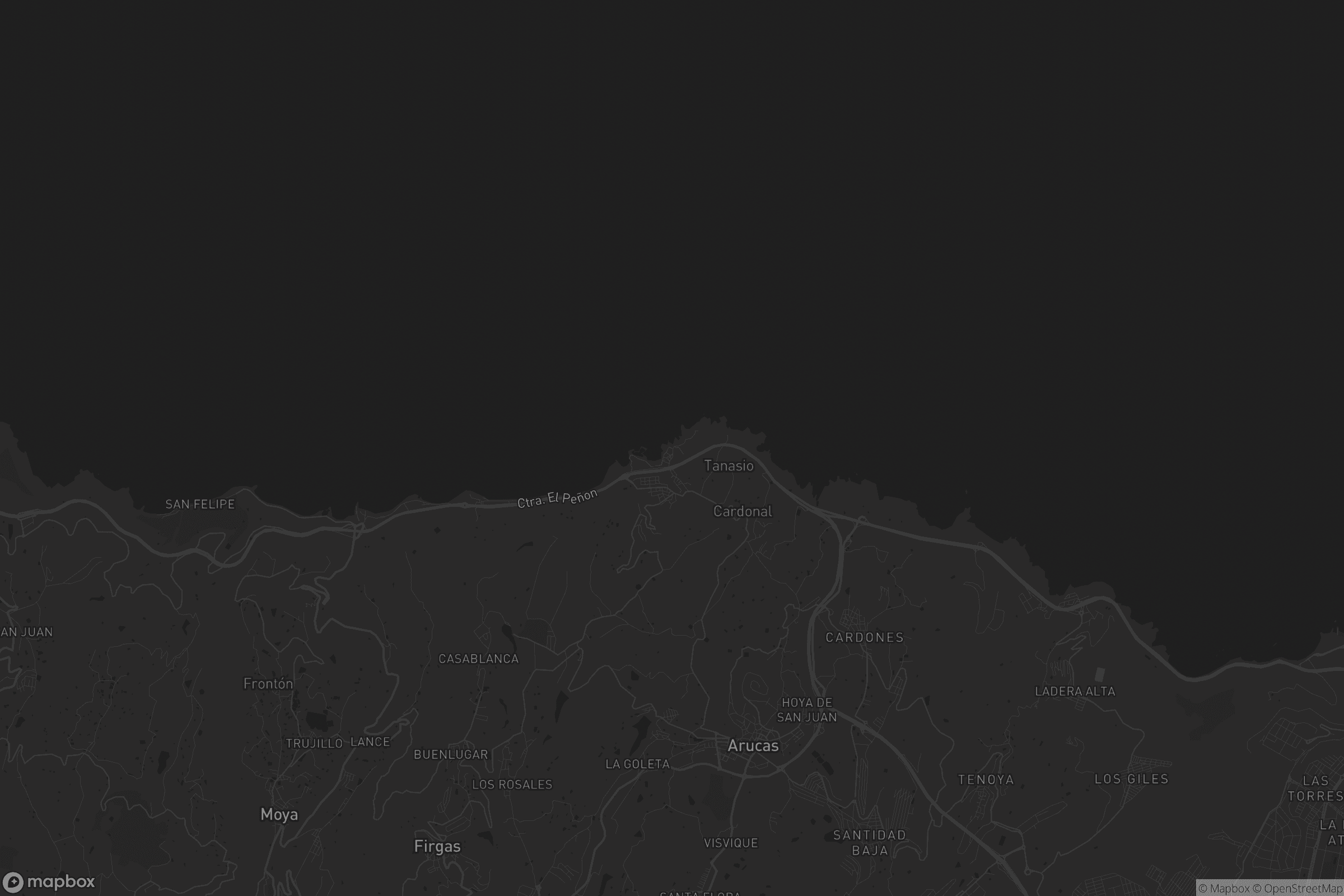 Mapa de El Puertillo