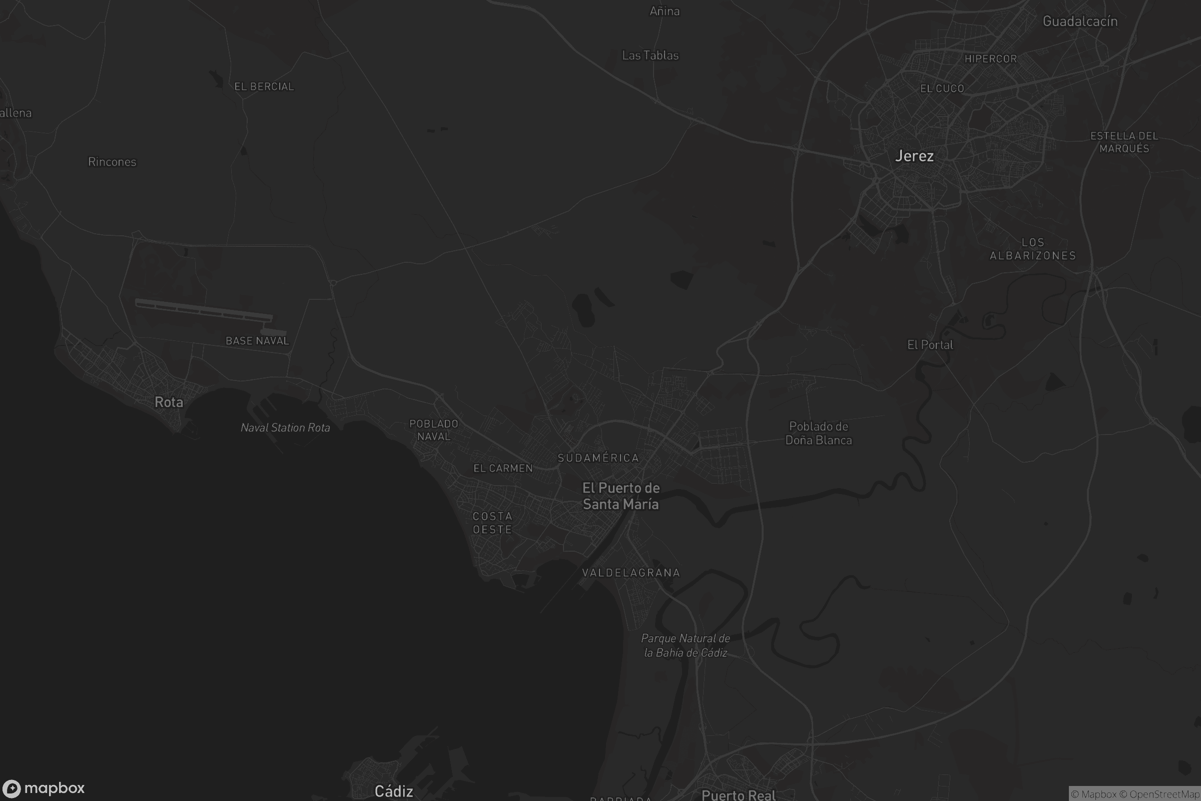 Mapa de El Puerto de Santa María