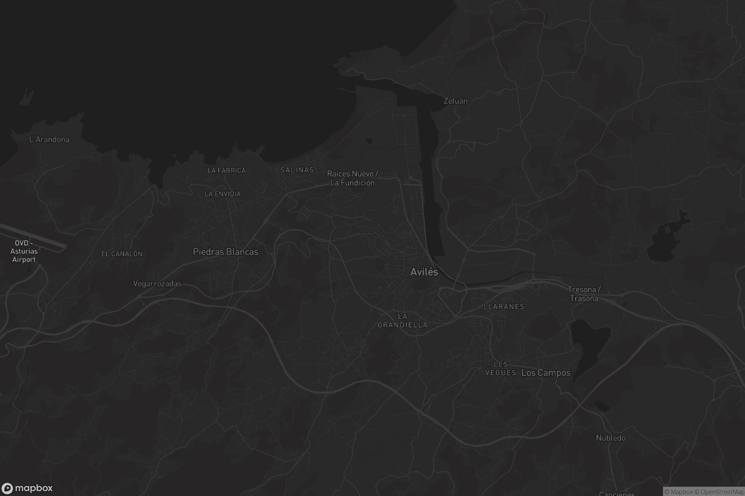 Mapa de El Quirinal Norte - Caliero