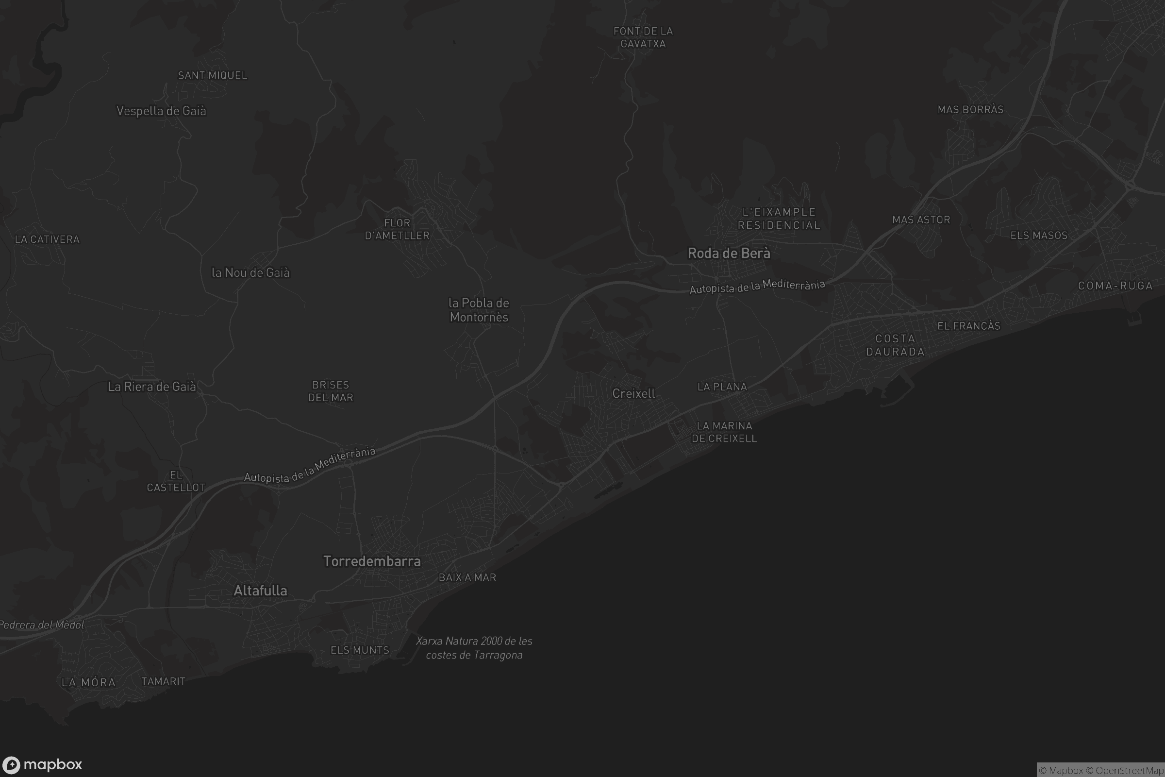 Mapa de el Racó del Cèsar