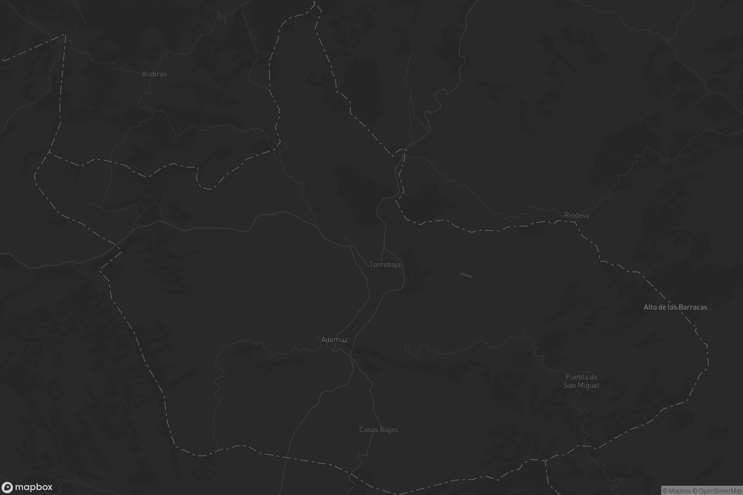 Mapa de El Rincón de Ademuz