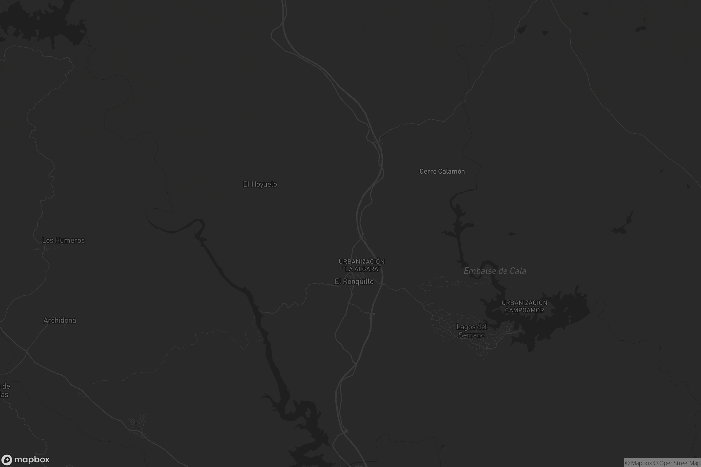 Mapa de El Ronquillo