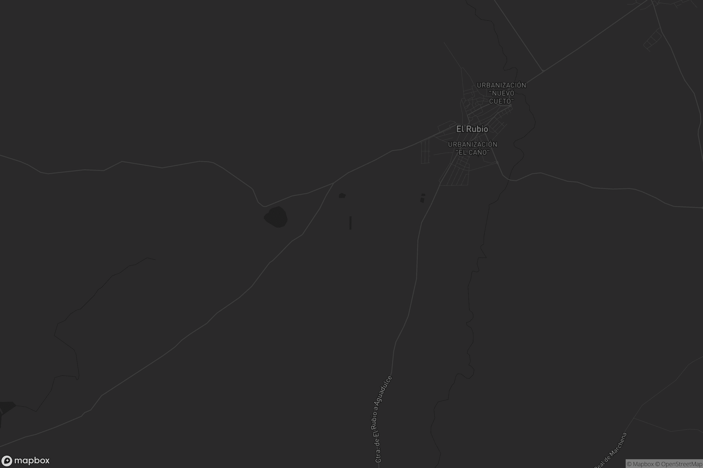 Mapa de El Rubio