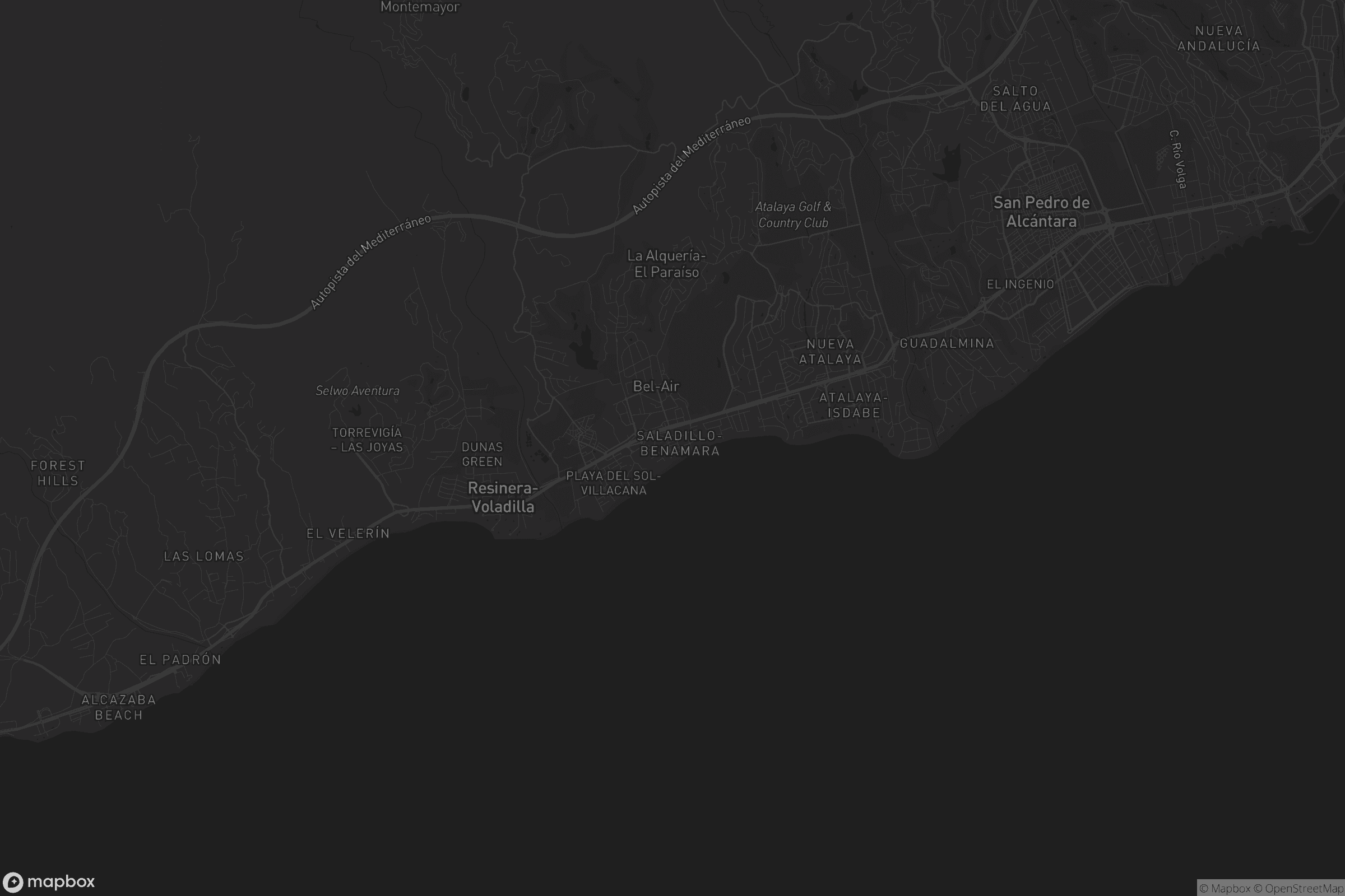 Mapa de El Saladillo