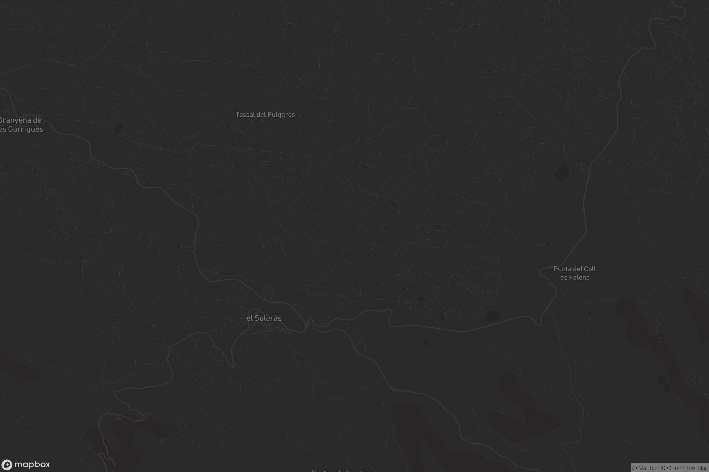 Mapa de el Soleràs